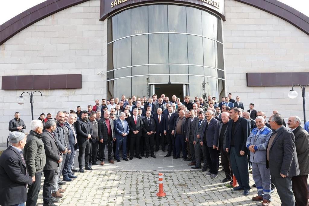 Başkan Büyükkılıç, Muhtarlar Toplantısına Sarız ile Devam Etti