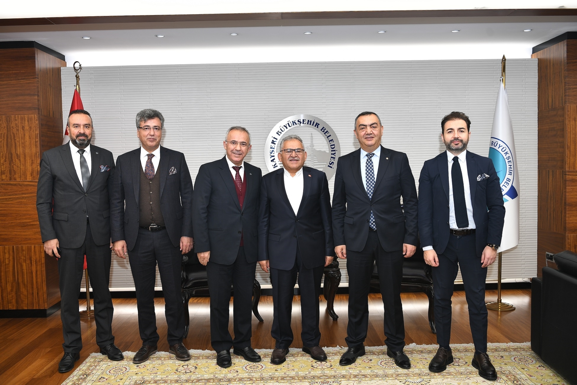 Başkan Büyükkılıç, KAYSO Heyetini Kabul Etti