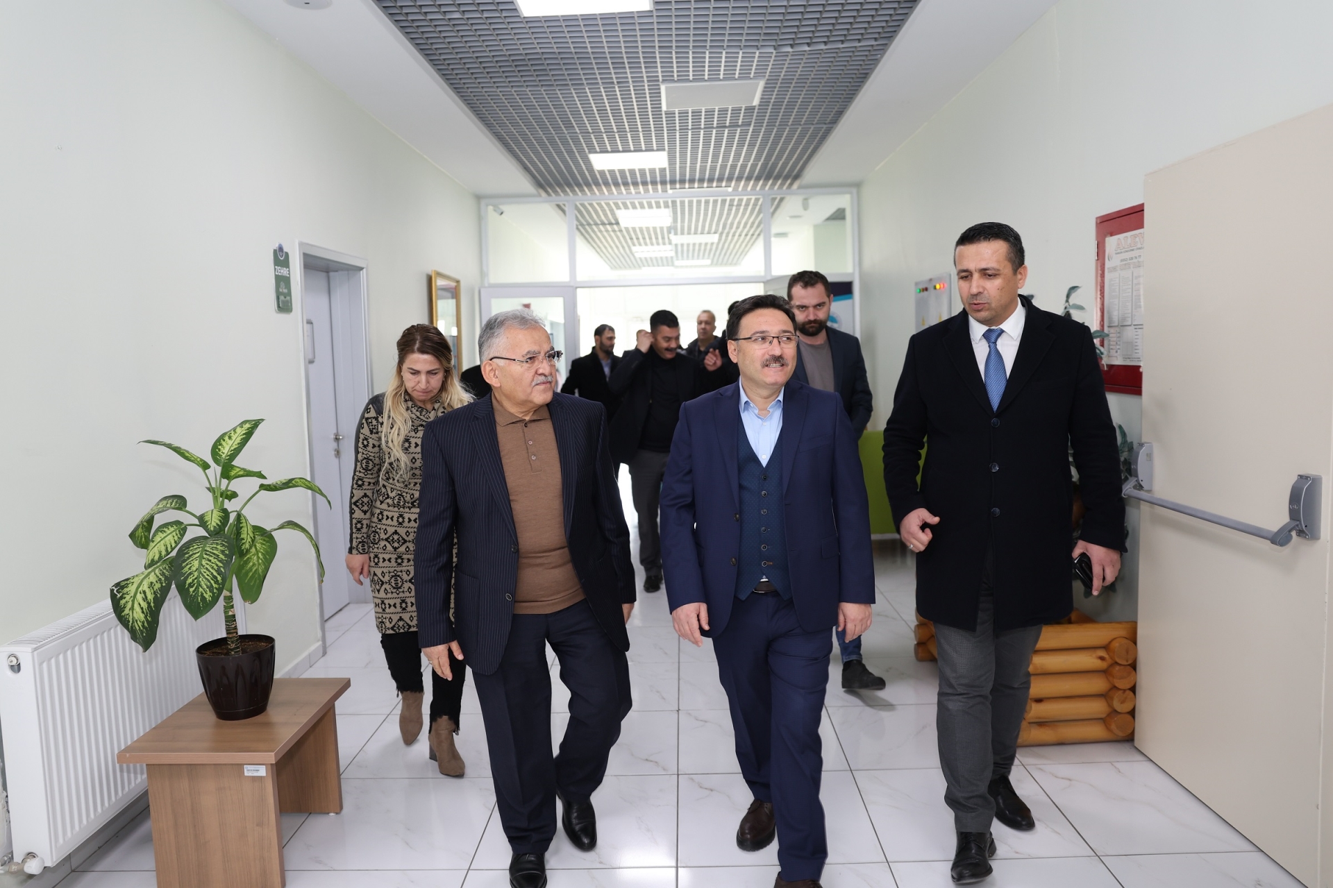 Başkan Büyükkılıç ve Vali Çiçek’ten “İnsan” Odaklı Projelere Ziyaret