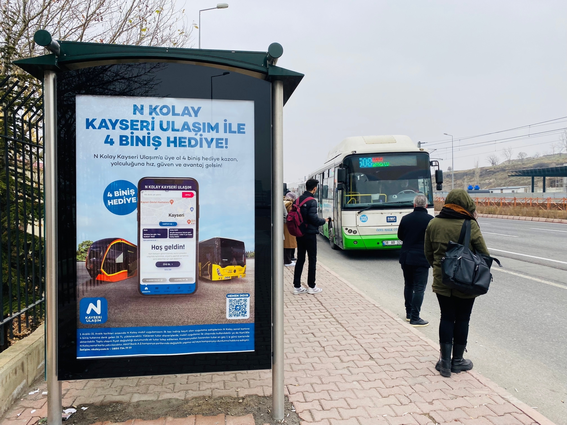 Büyükşehir, N Kolay Kayseri Ulaşım’a İlk Kez Üye Olan Vatandaşlarımıza 4 Biniş Hediye Veriyor