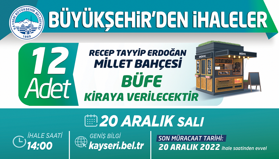 Büyükşehir’den İhale