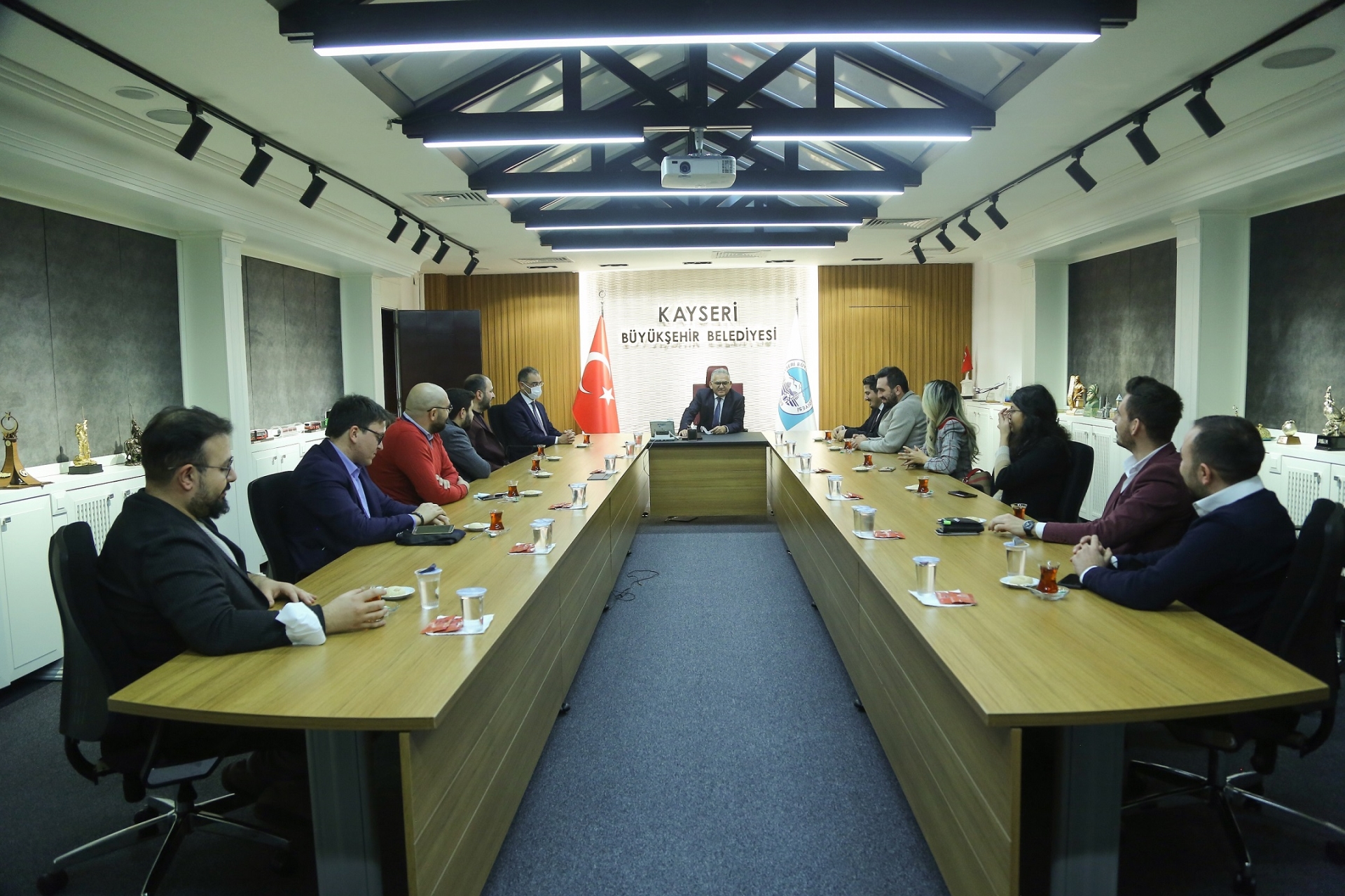 Mimarlar Odası Yönetiminden Başkan Büyükkılıç’a Ziyaret