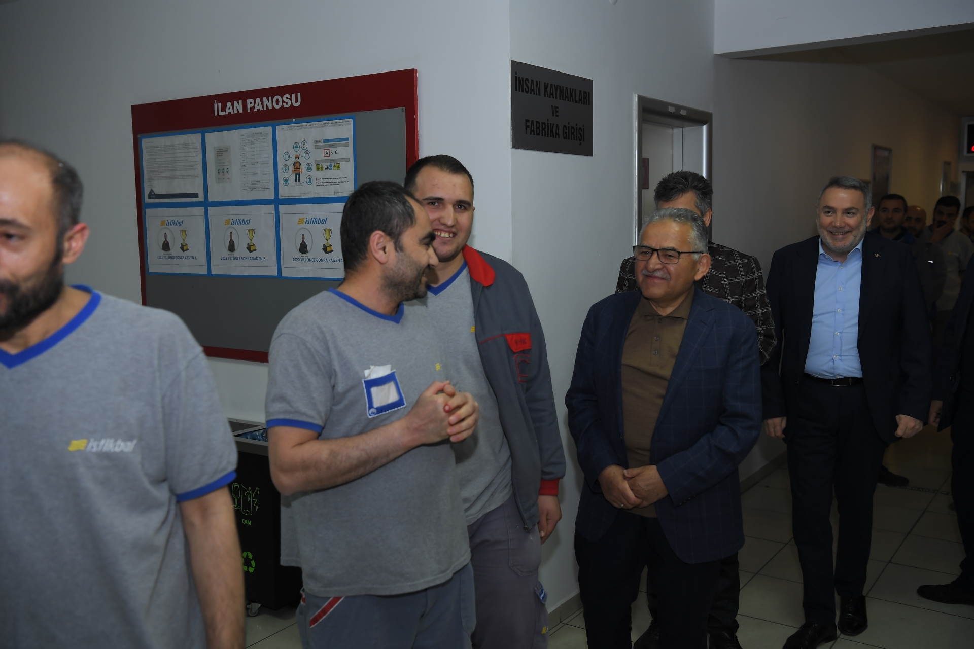 Başkan Büyükkılıç, Sahuru Mobilya İşçileriyle Yaptı