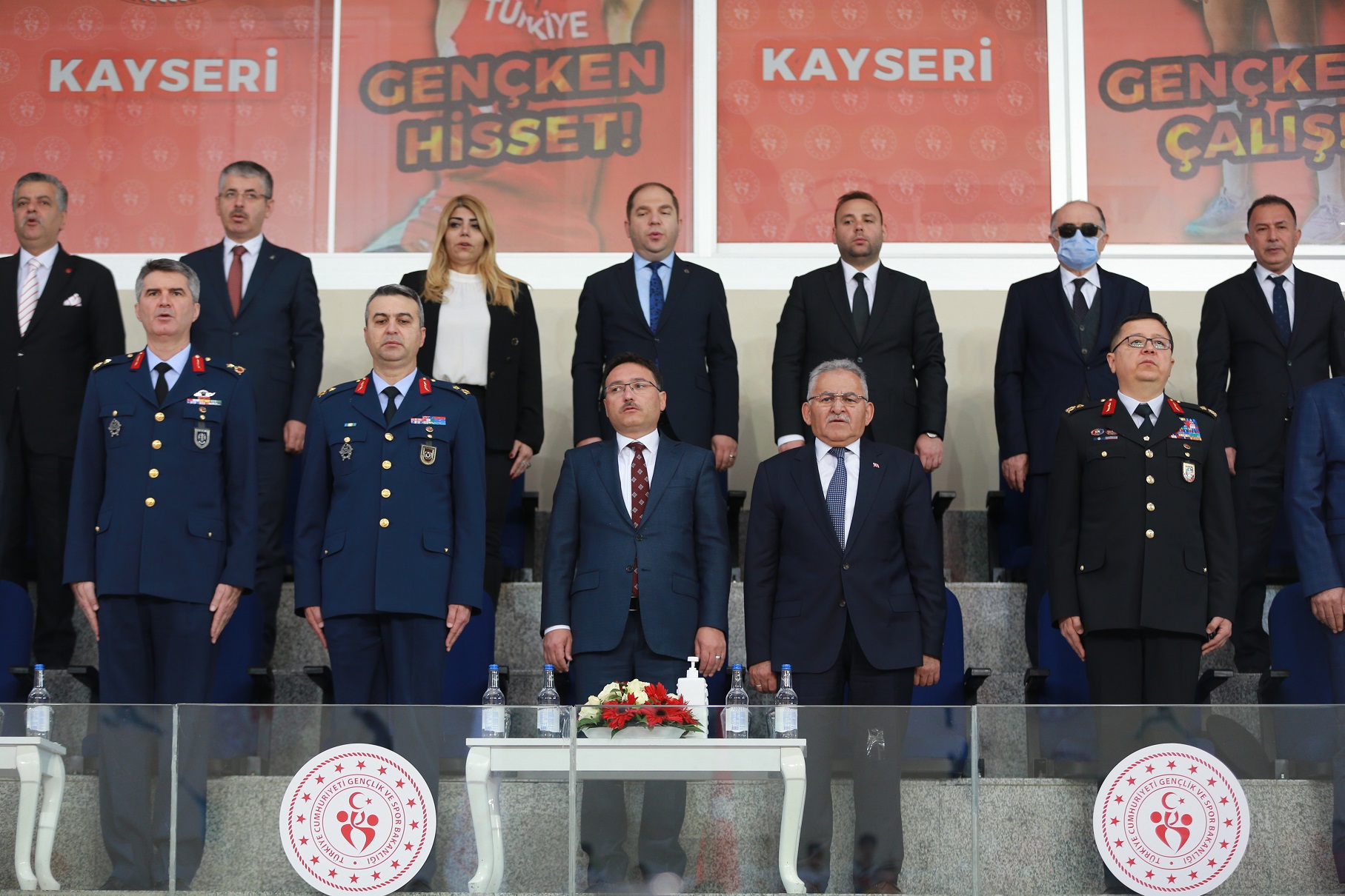 Başkan Büyükkılıç, Vali Çiçek İle 19 Mayıs Kutlamalarına Katıldı