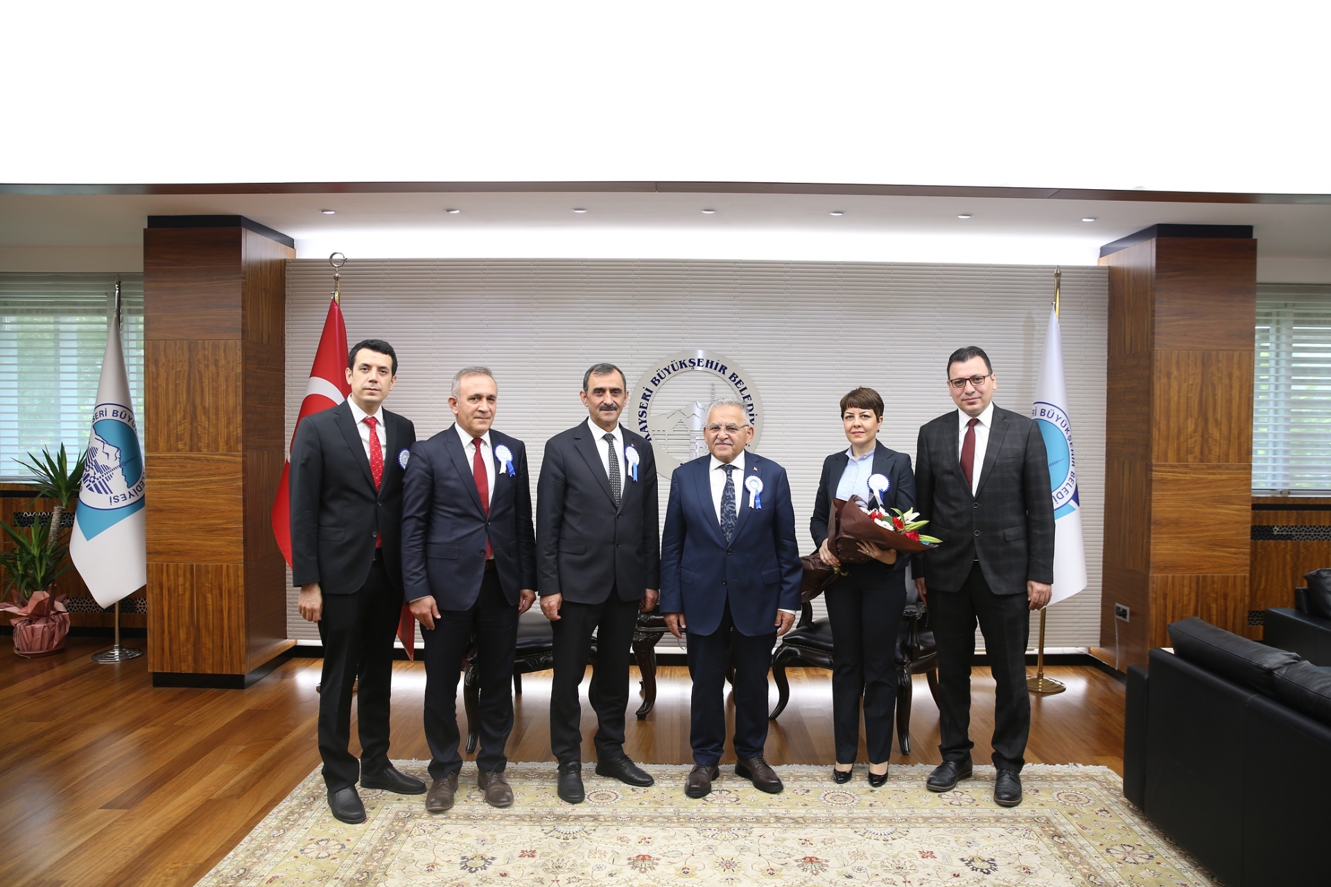 Başkan Büyükkılıç’a Gençlik Haftası ve Sosyal Güvenlik Haftası Ziyaretleri