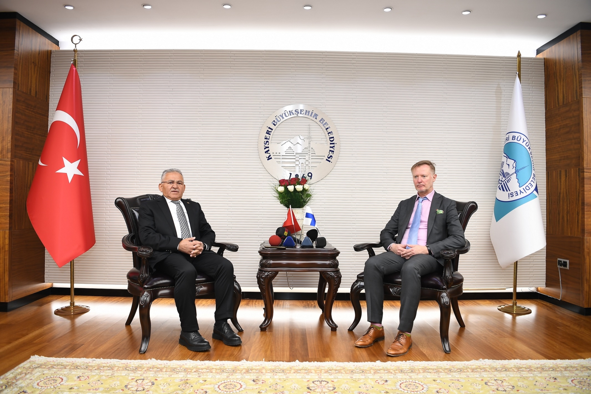 Büyükkılıç’tan Beyaz Zambaklar Ülkesi Finlandiya İle Yatırım Vurgusu