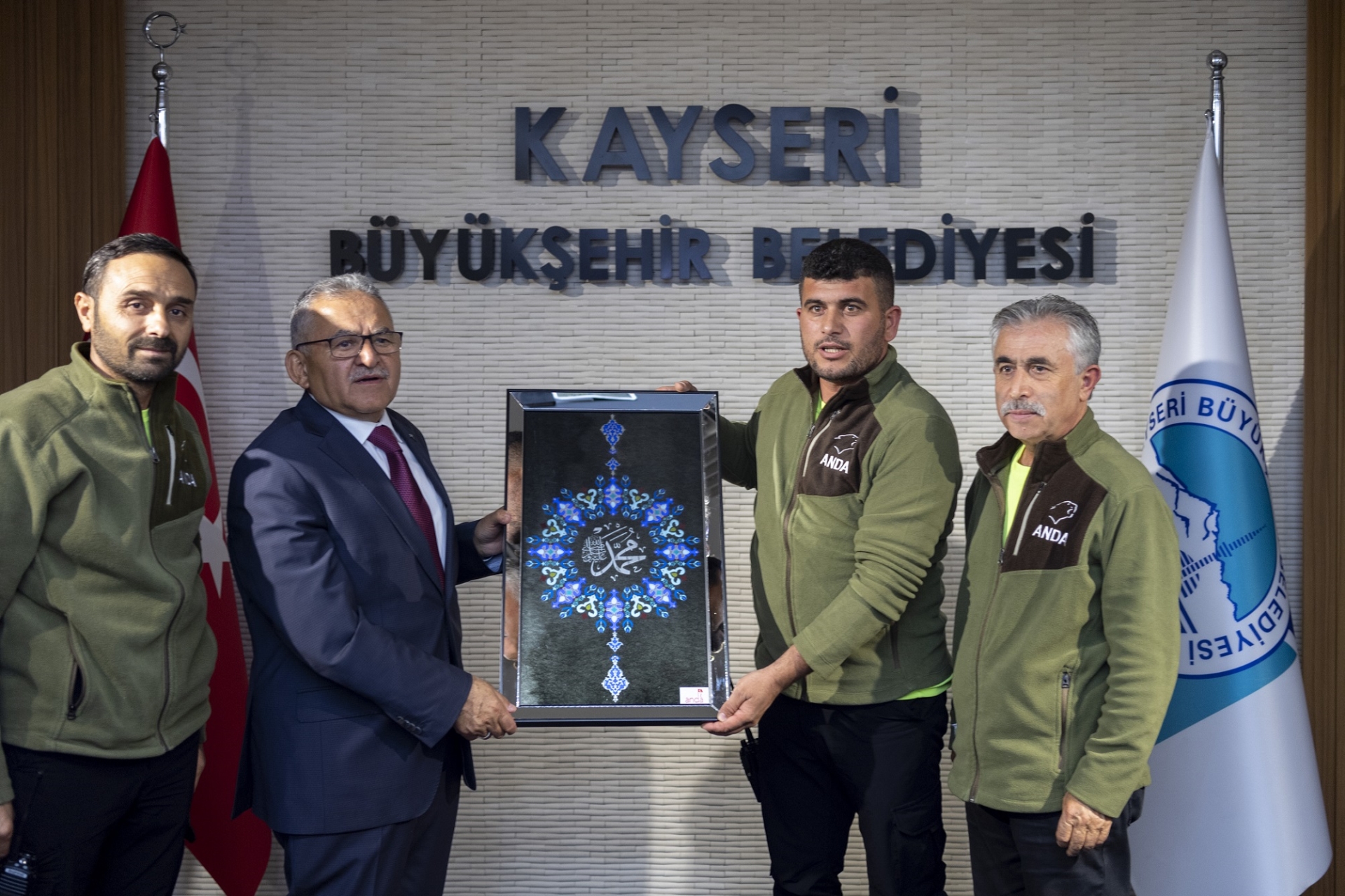 Başkan Büyükkılıç, ANDA Kayseri Ekibini Ağırladı