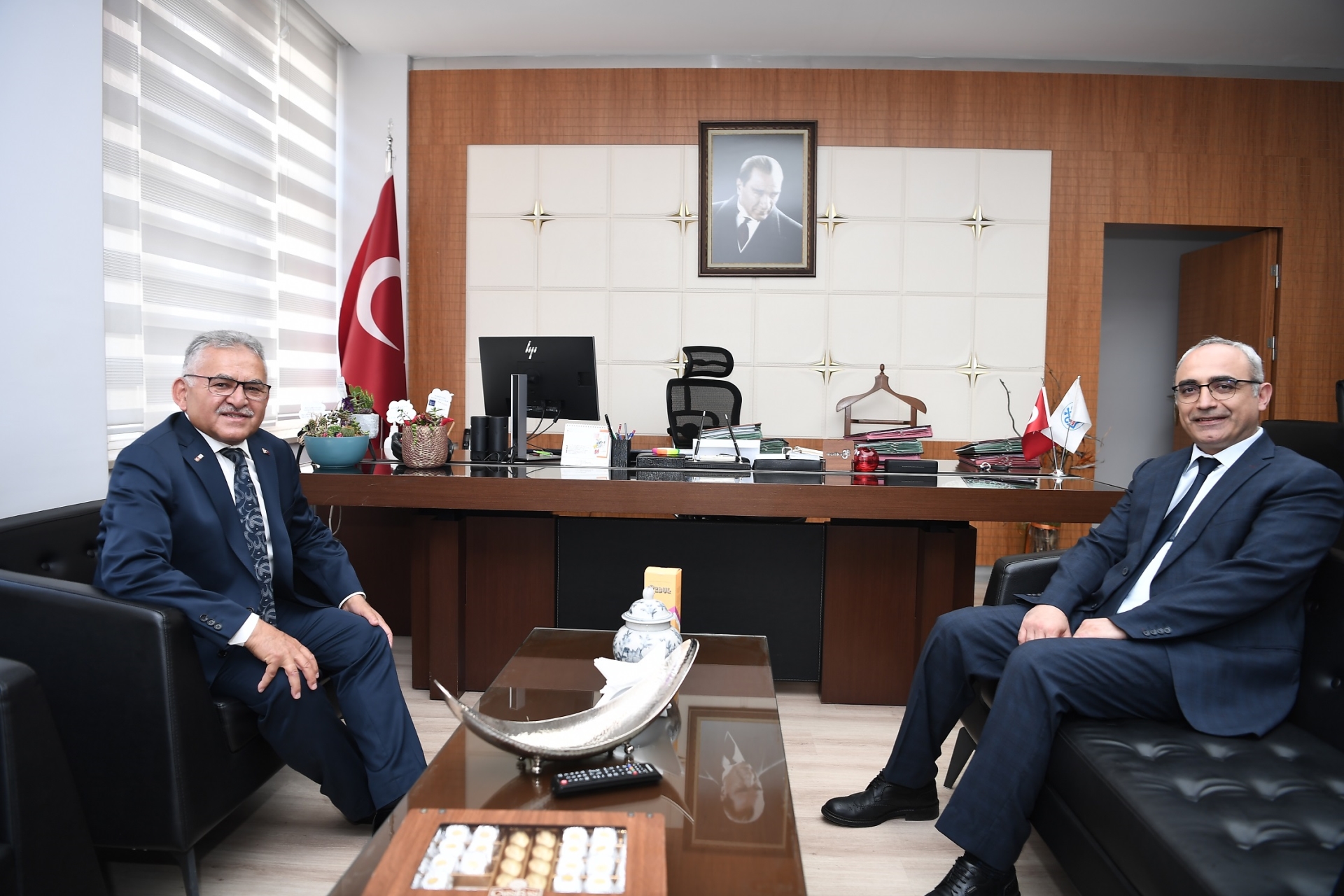 Başkan Büyükkılıç’tan ERÜ Tıp Fakültesi Başhekimine Ziyaret