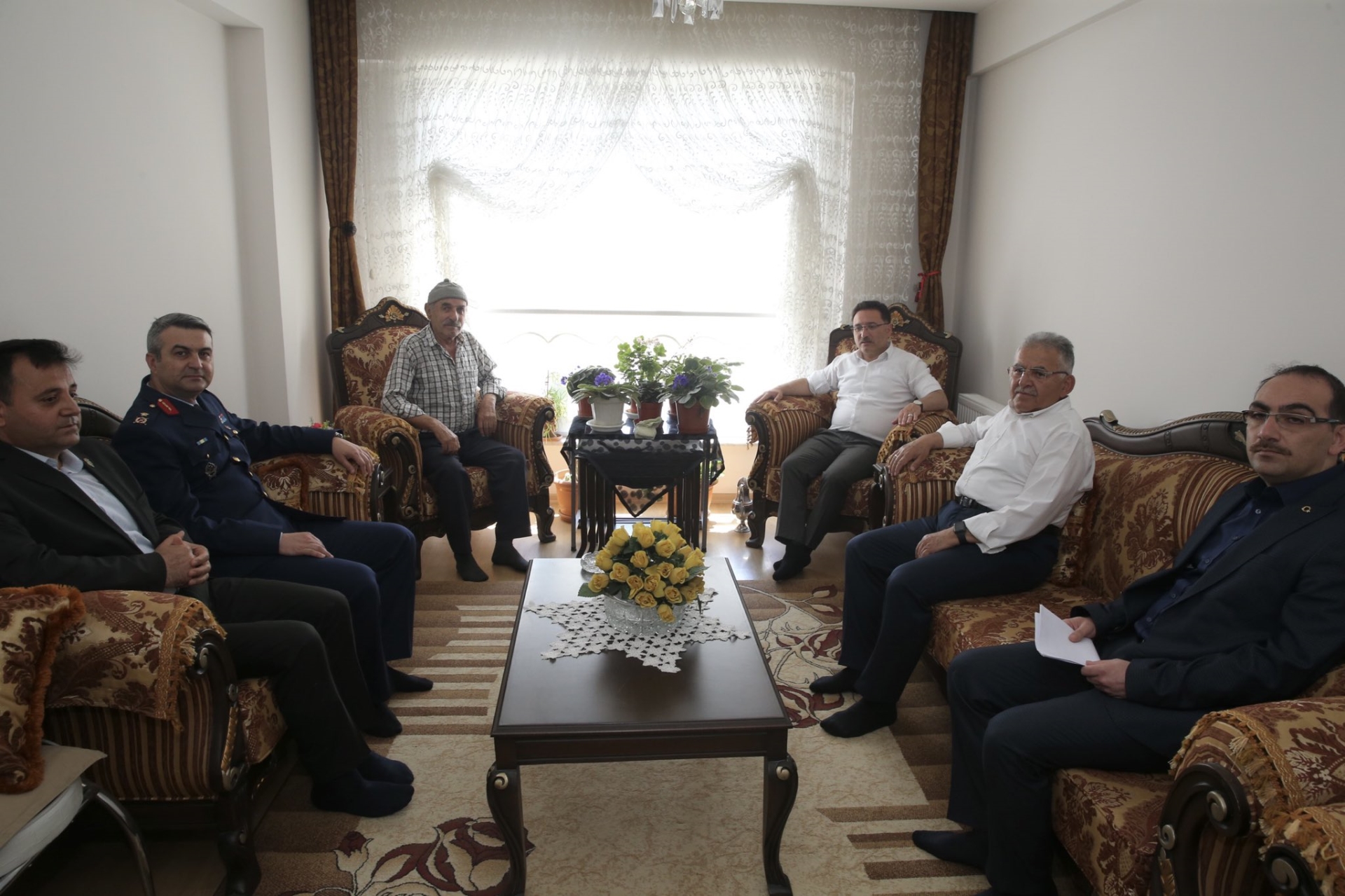 Başkan Büyükkılıç’tan Şehit Babalarına “Babalar Günü” Ziyareti