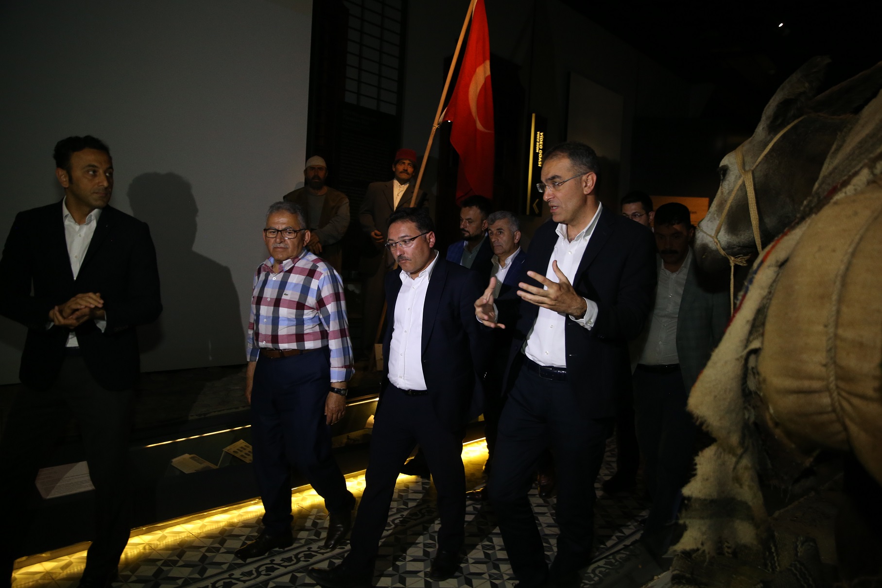 Başkan Büyükkılıç’tan Vali Çiçek’e Milli Mücadele Müzesi’nde Brifing