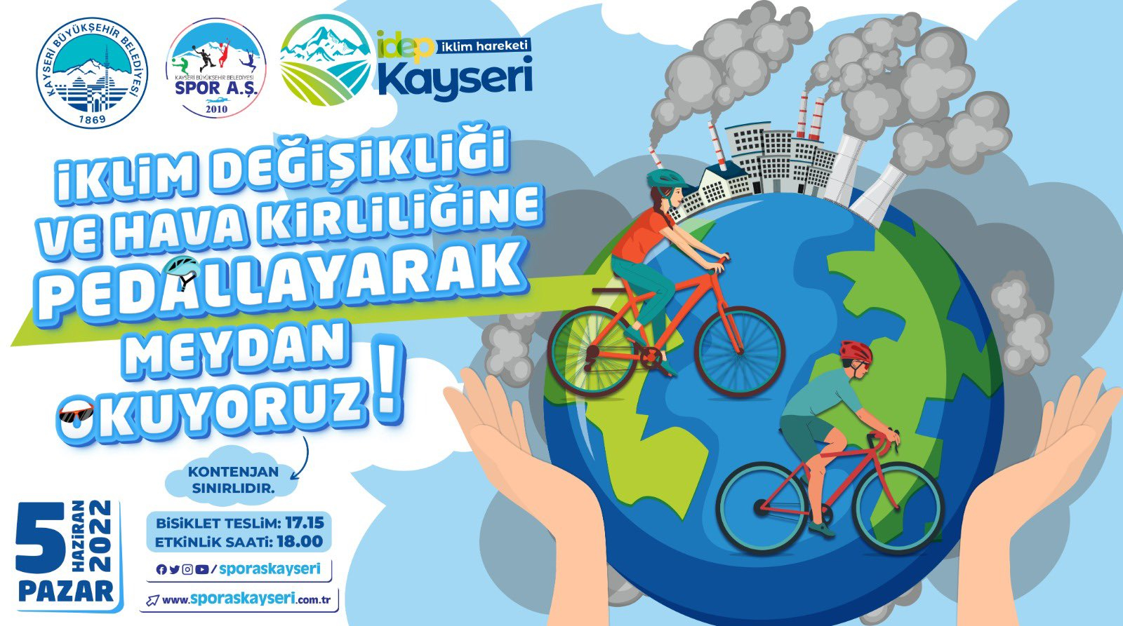 Büyükşehir, İklim Değişikliği ve Hava Kirliliğine Pedallayarak Meydan Okuyor