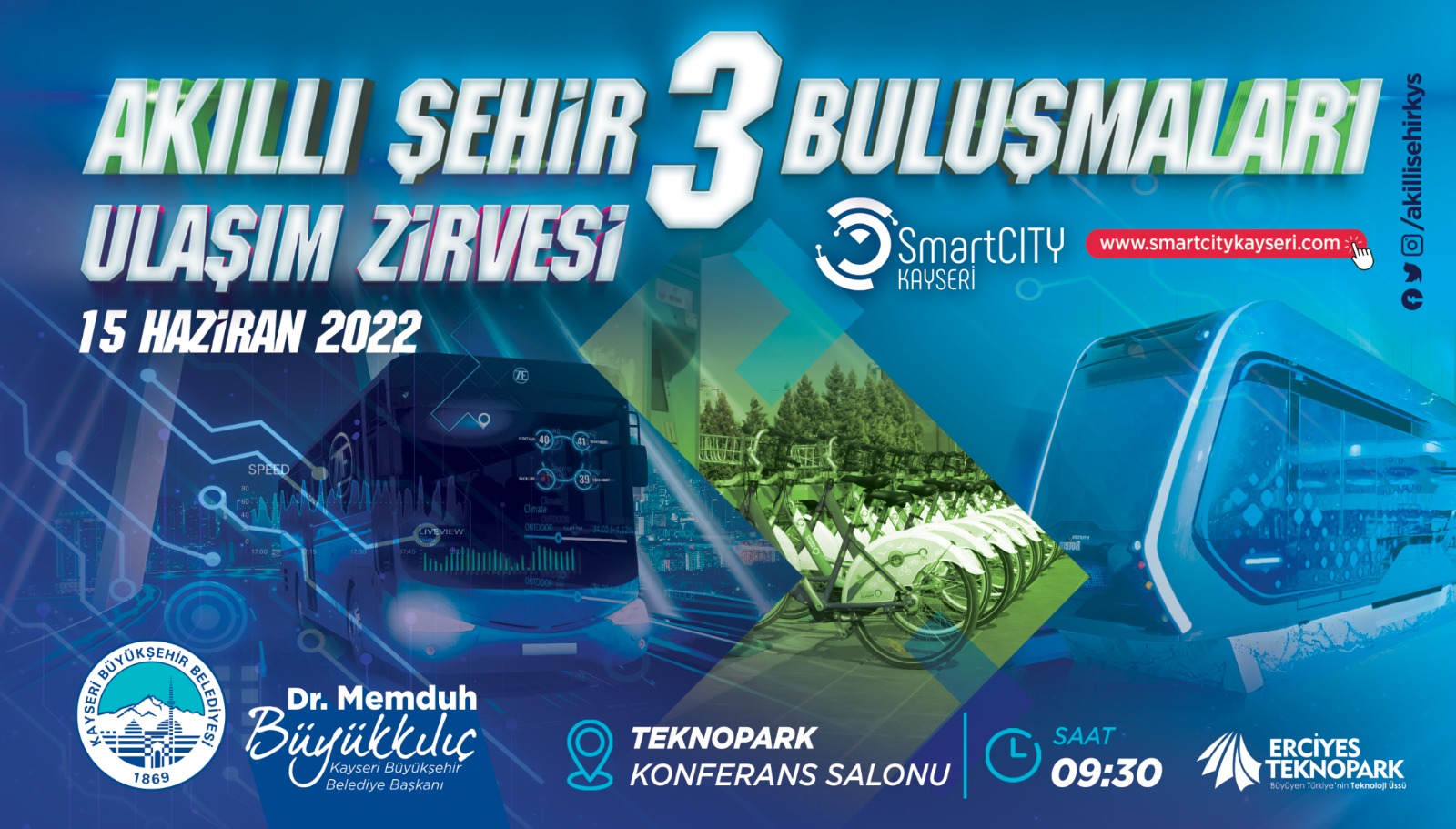 Büyükşehir’den “3. Akıllı Şehir Buluşmaları”