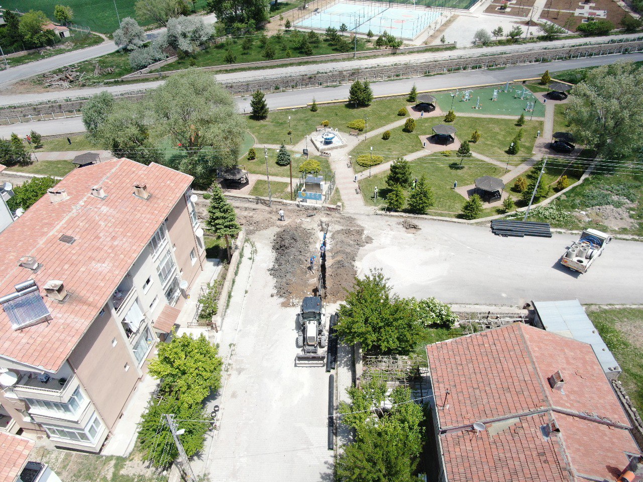 KASKİ, Bünyan'da Şebeke Hatlarını Yeniliyor