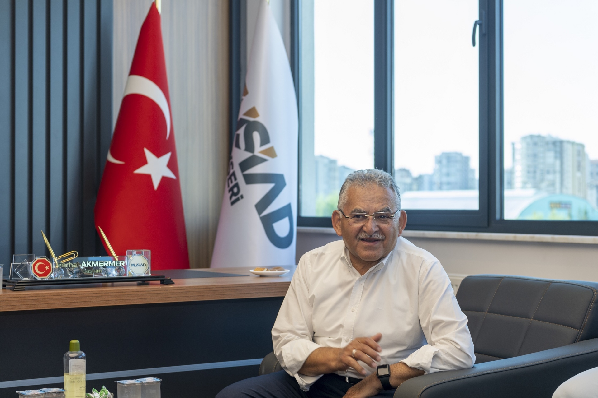 Başkan Büyükkılıç’tan MÜSİAD Kayseri Şubesi'ne Ziyaret