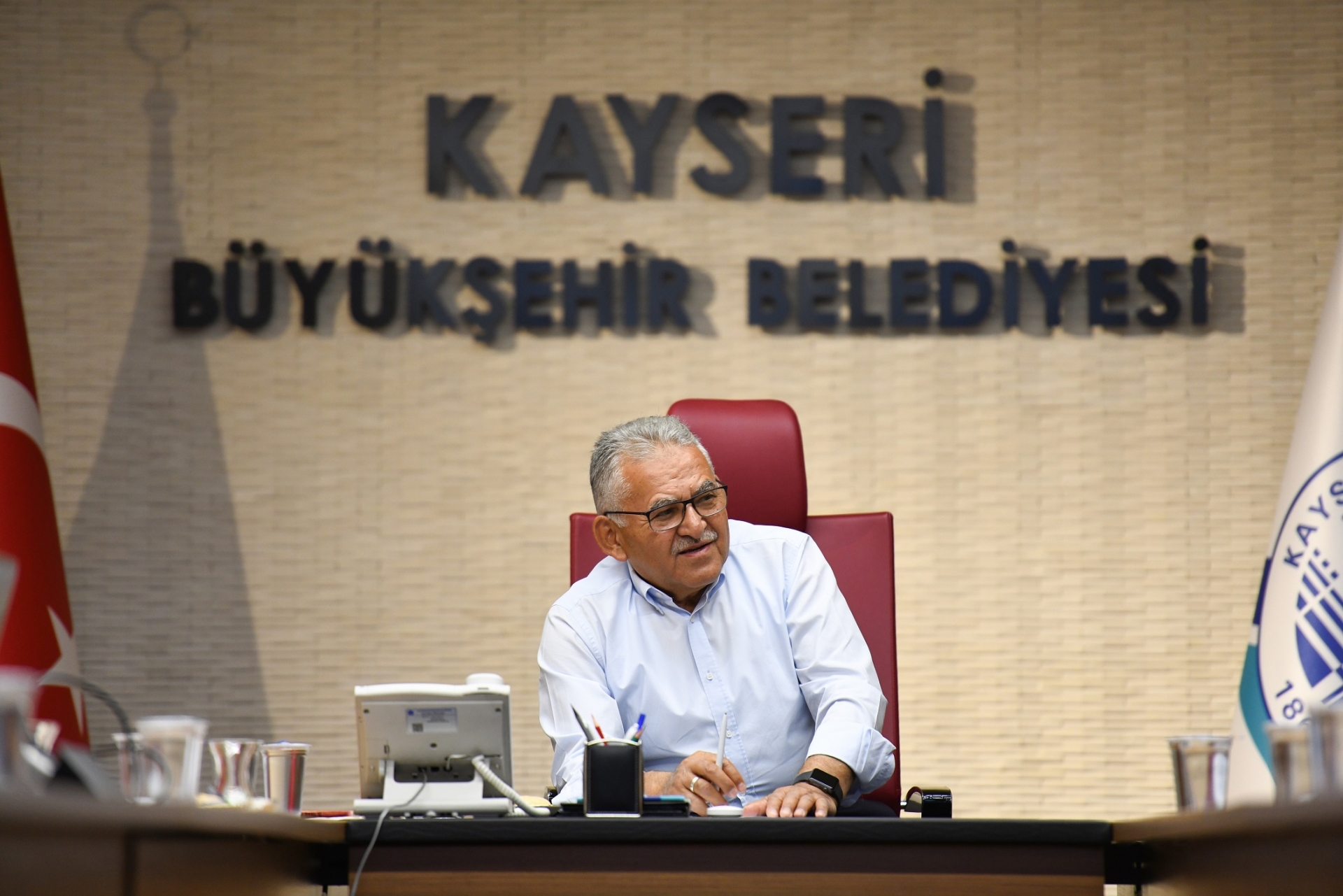 Başkan Büyükkılıç’tan OSB Başkanlarıyla Katı Atık ve Çevre Konulu “İstişare” Toplantısı