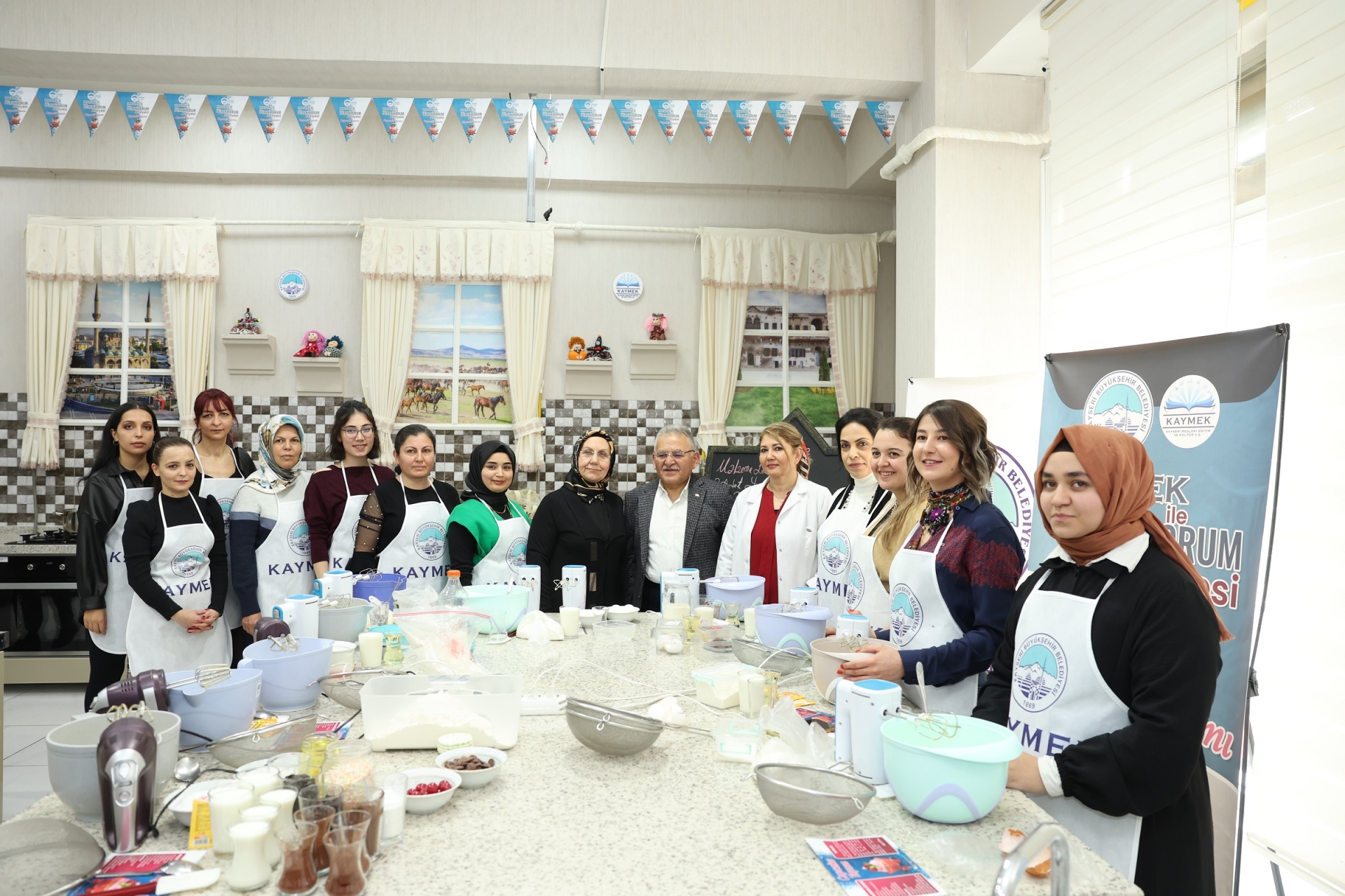 Başkan Büyükkılıç, KAYMEK Akademi’de İncelemelerde Bulundu