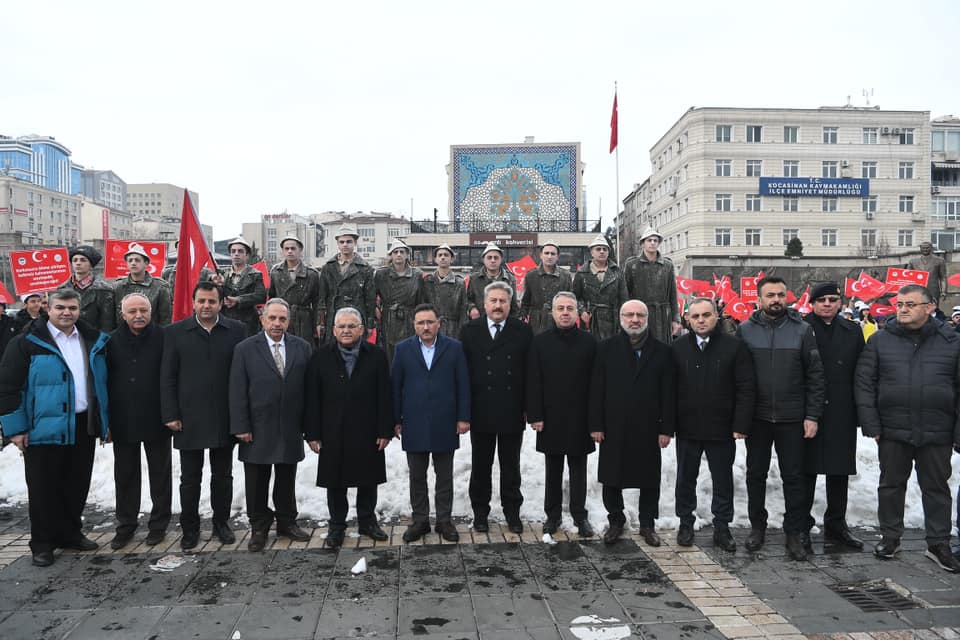 Başkan Büyükkılıç, Vali Çiçek İle Birlikte Sarıkamış Şehitlerini Anma Programı'na Katıldı