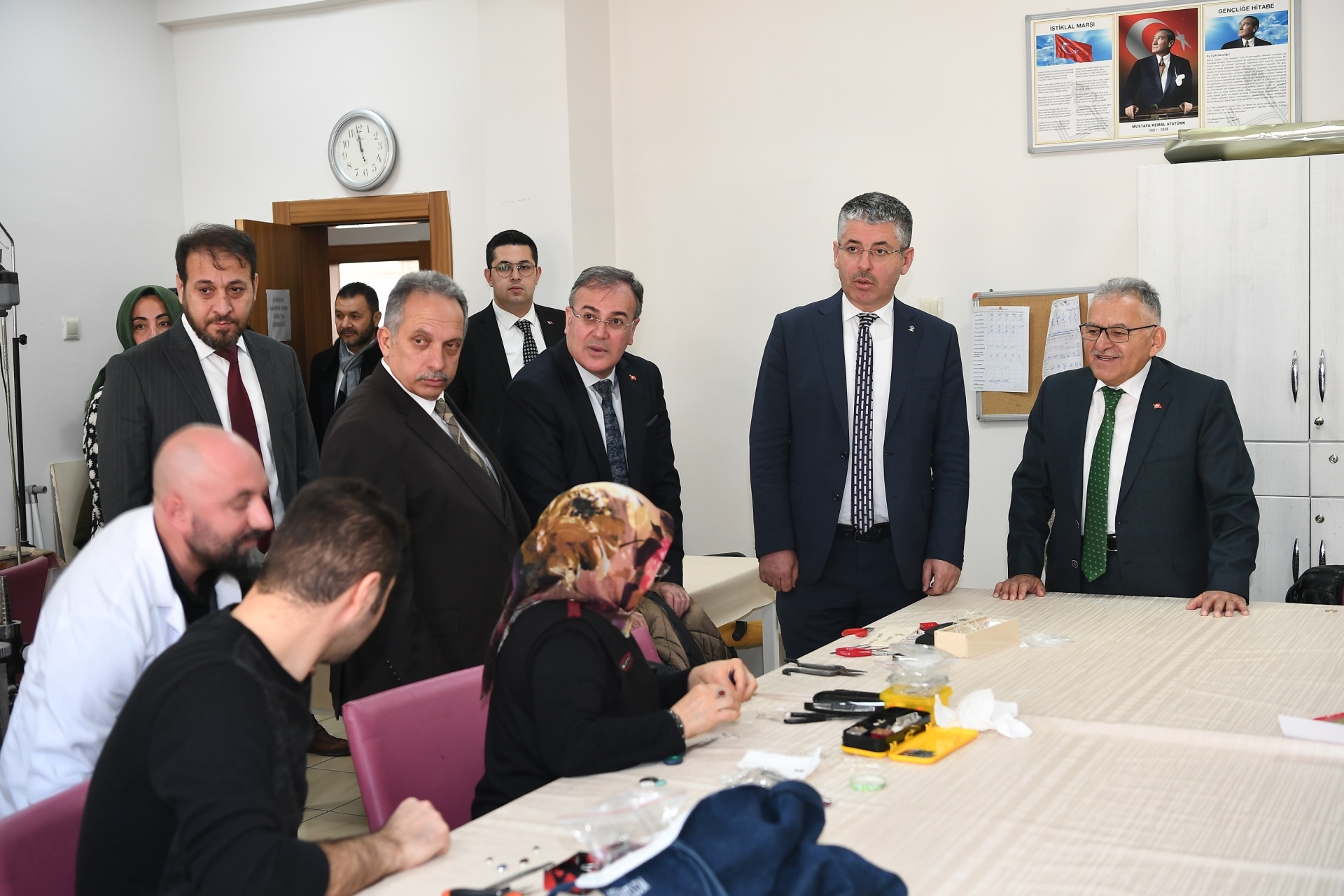 Başkanlardan KAYMEK Göznuru’na Ziyaret