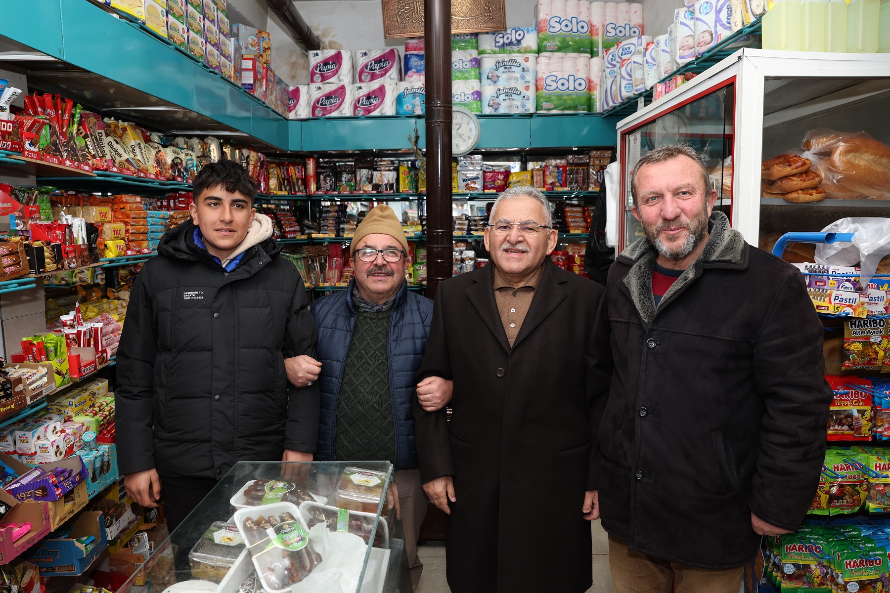 Başkan Büyükkılıç, Hisarcık ve Erciyes Esnafı ile Buluştu