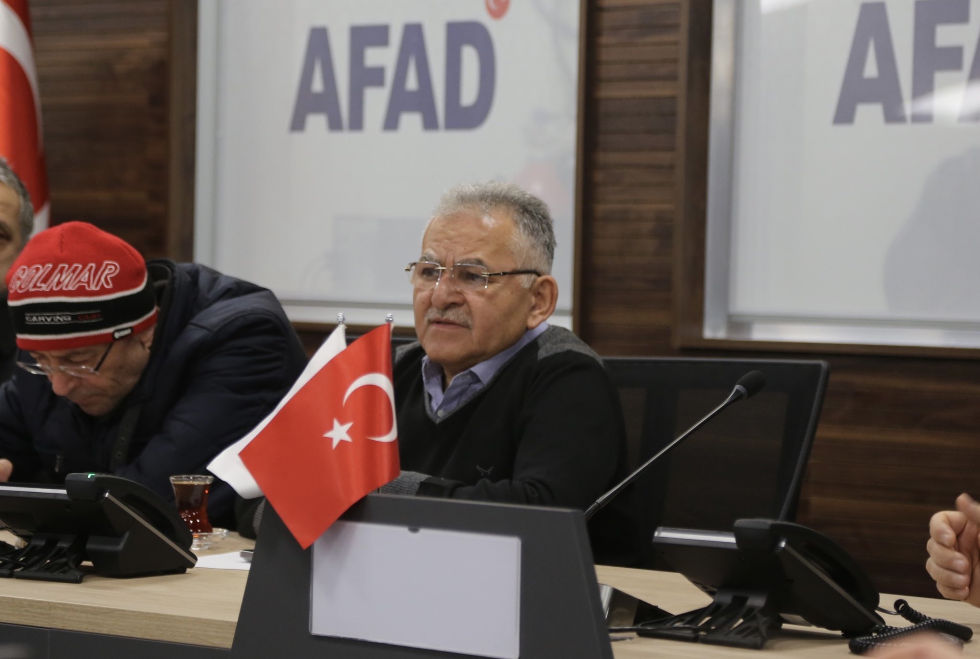 Başkan Büyükkılıç, Vali Çiçek Başkanlığında Deprem Kriz Masası’na Katıldı