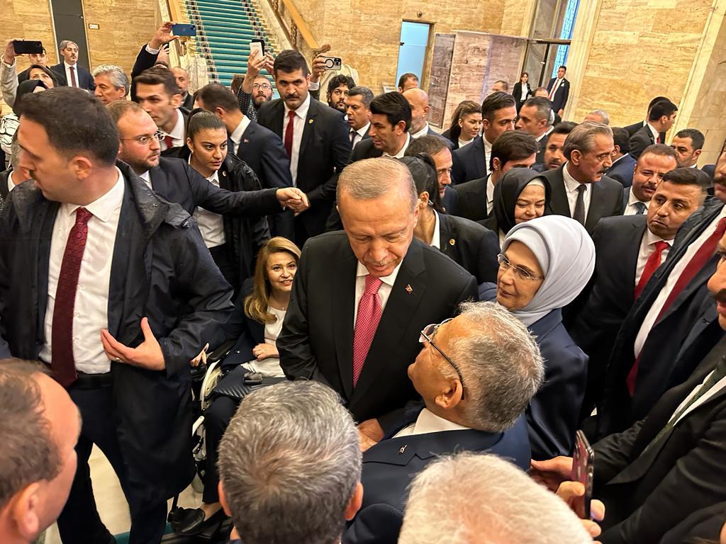 Başkan Büyükkılıç, Ankara'da Tarihi Anlara Şahitlik Etti