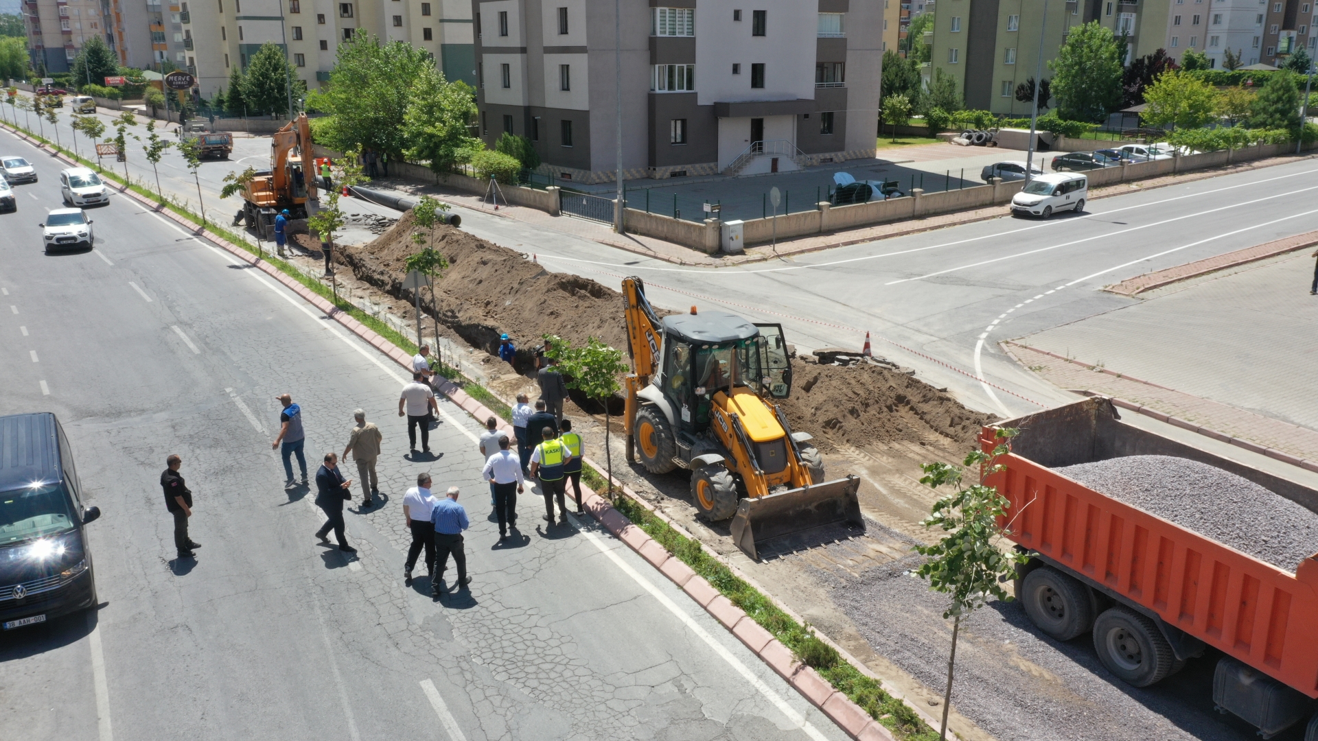 Başkan Büyükkılıç, Sel Baskını ve Su Taşkınlarını Önleyecek Altyapı Çalışmasını İnceledi