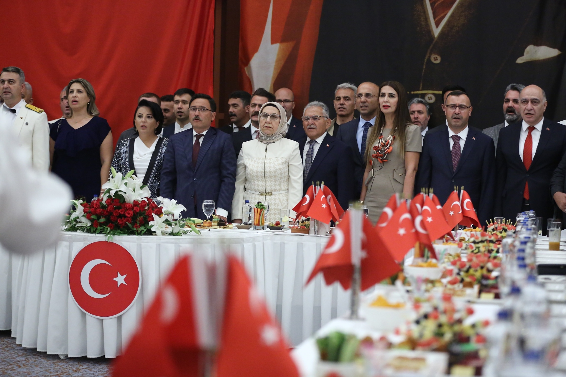 Başkan Büyükkılıç, Zafer Bayramı 101. Yıl Resepsiyonu’na Katıldı
