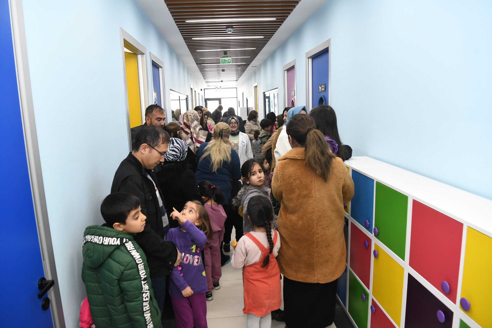 Çocuklardan Başkan Büyükkılıç’a “Kütüphane” Teşekkürü