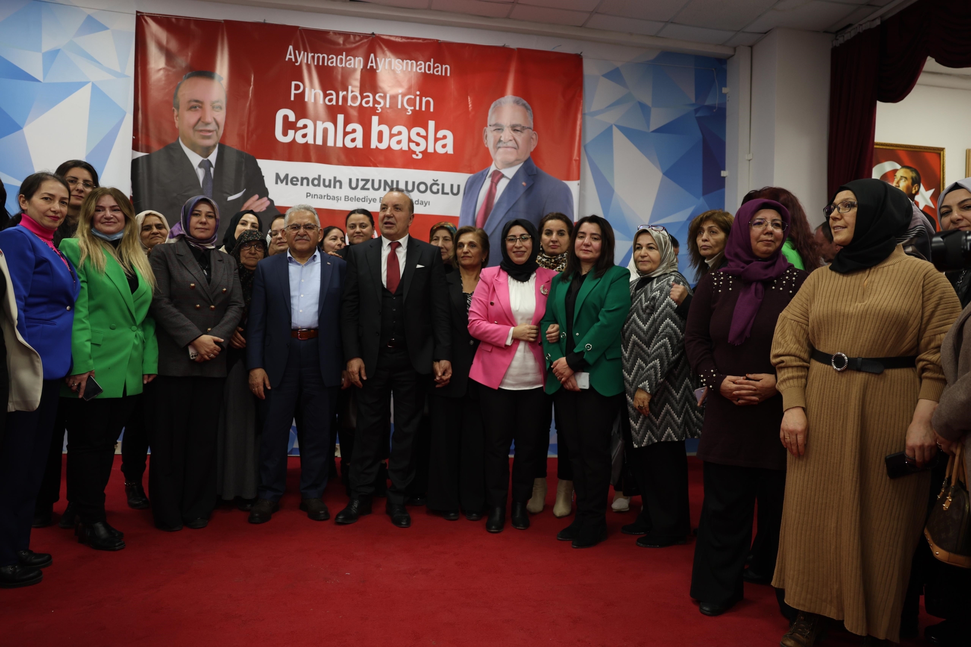 Pınarbaşı’da “İki Başkan” El Ele, Gönül Gönüle