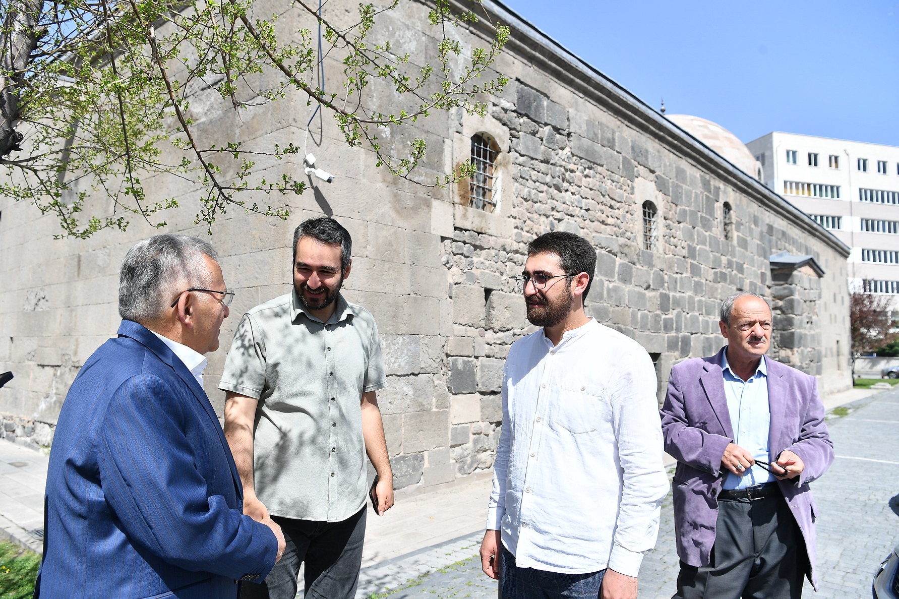 Başkan Büyükkılıç, Tarihi Gülük Camii’nde İncelemelerde Bulundu