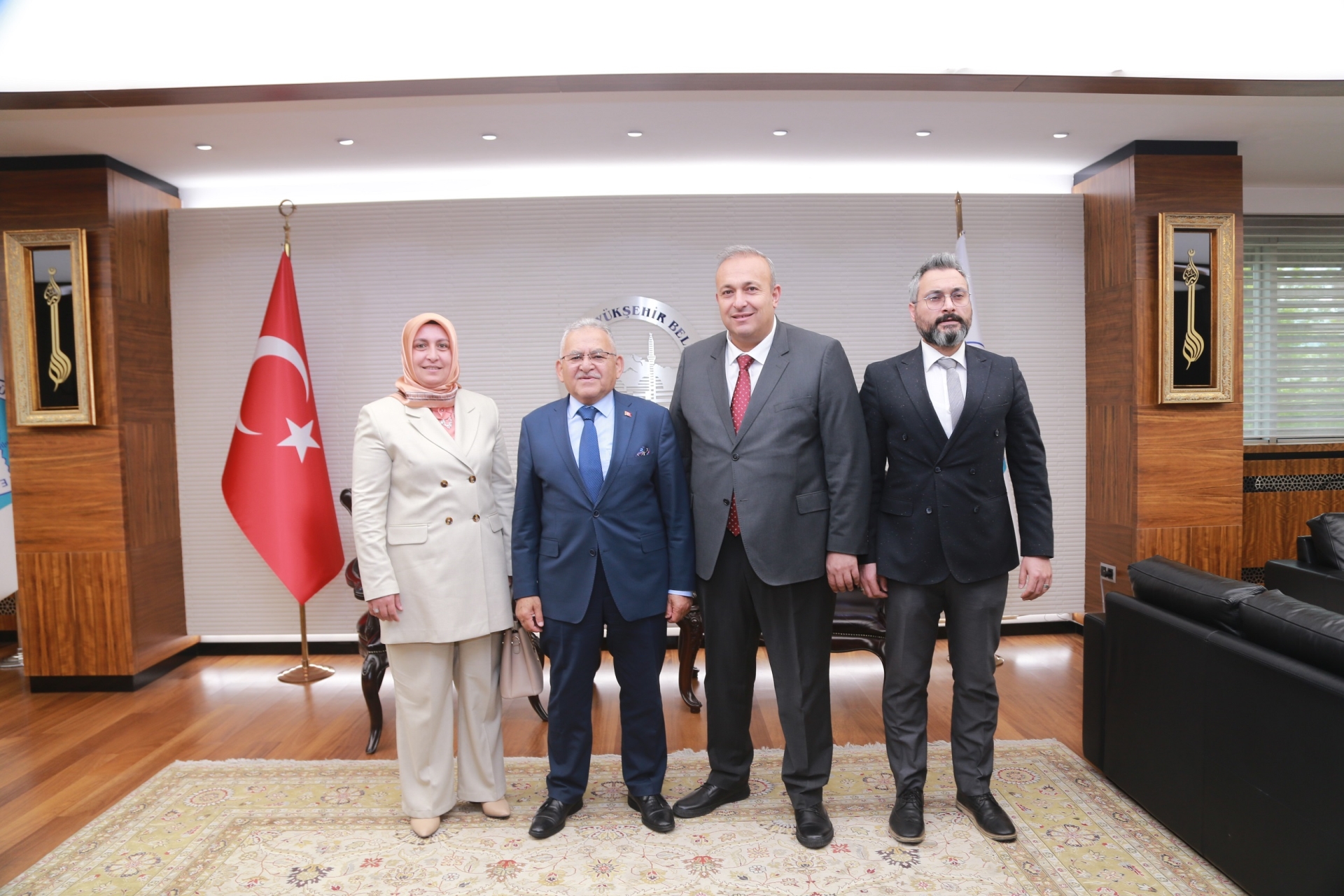 Başkan Büyükkılıç’a “Vakıf Haftası” Ziyareti