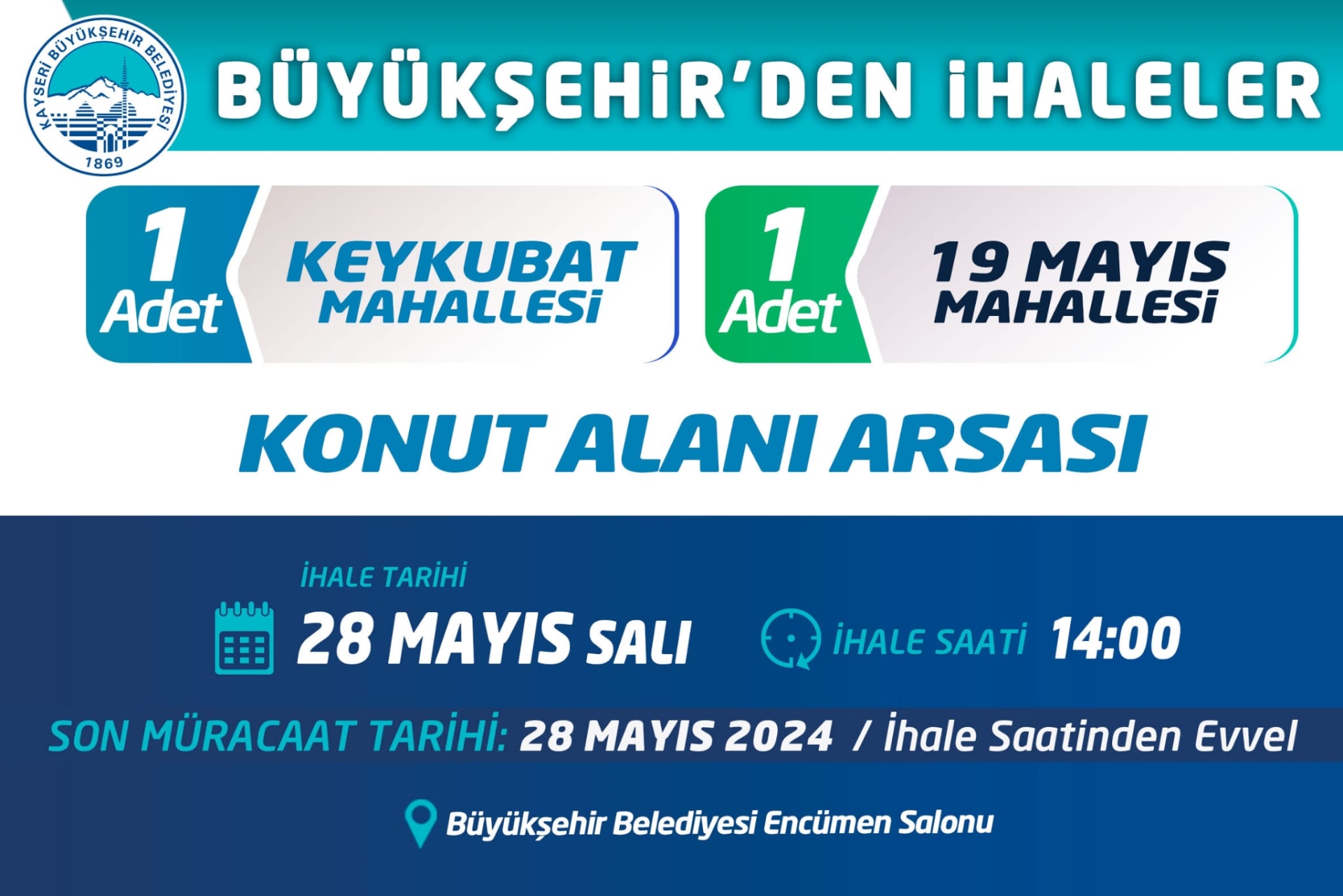 Büyükşehir’den İhaleler
