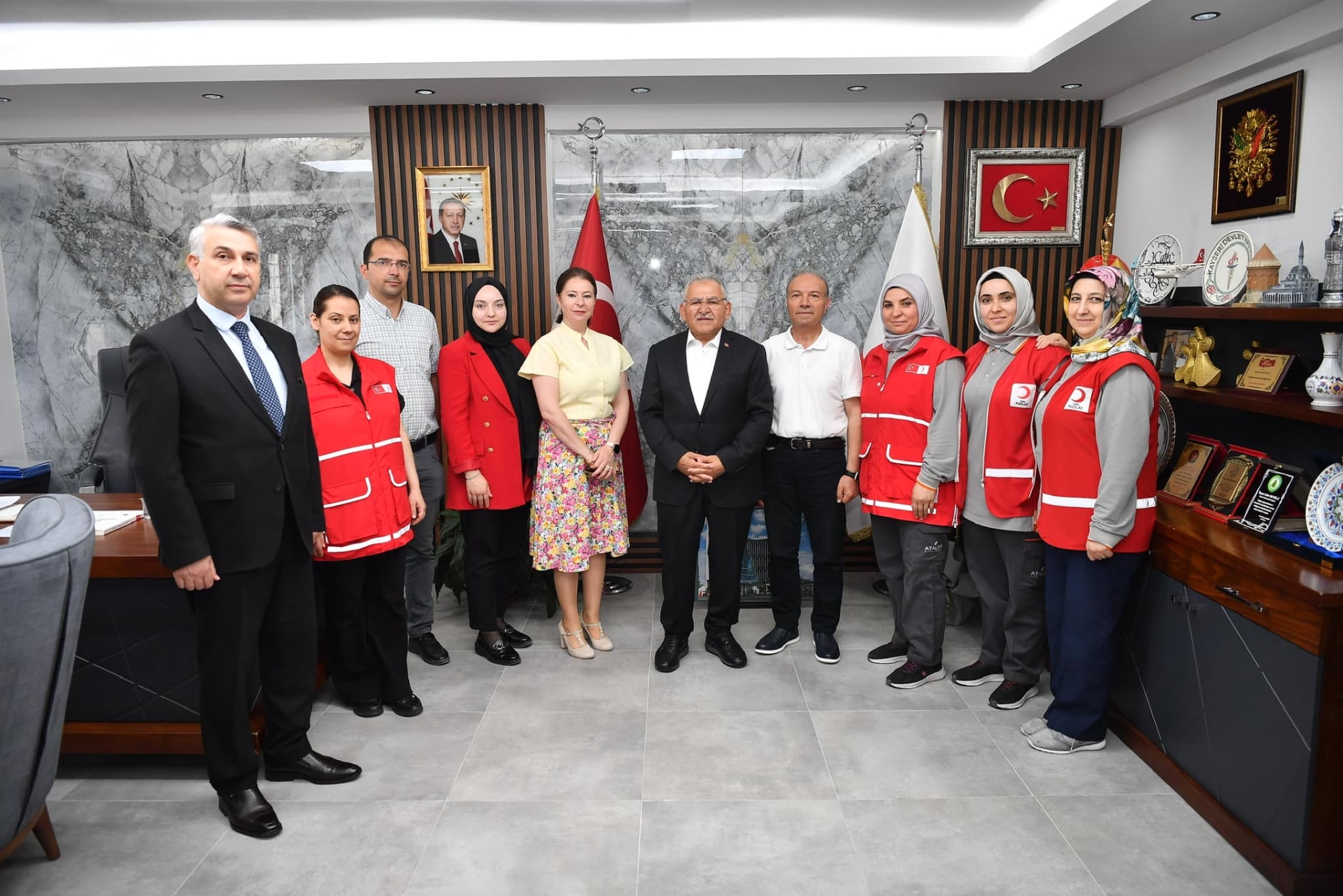 Başkan Büyükkılıç’tan Kızılay'a “156’ncı Yıl” Ziyareti