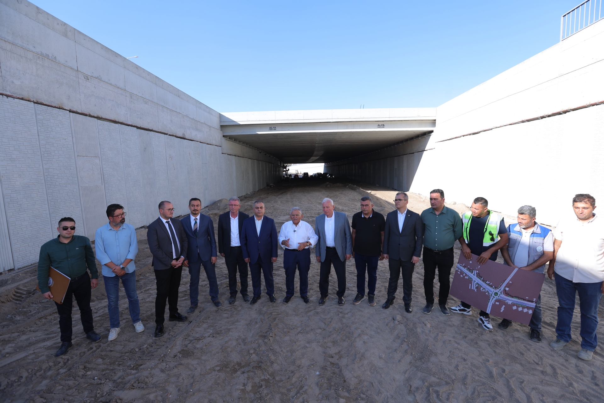 Başkan Büyükkılıç’ın 191 Milyon 500 Bin TL’lik Katlı Kavşak Projesinde Sona Doğru
