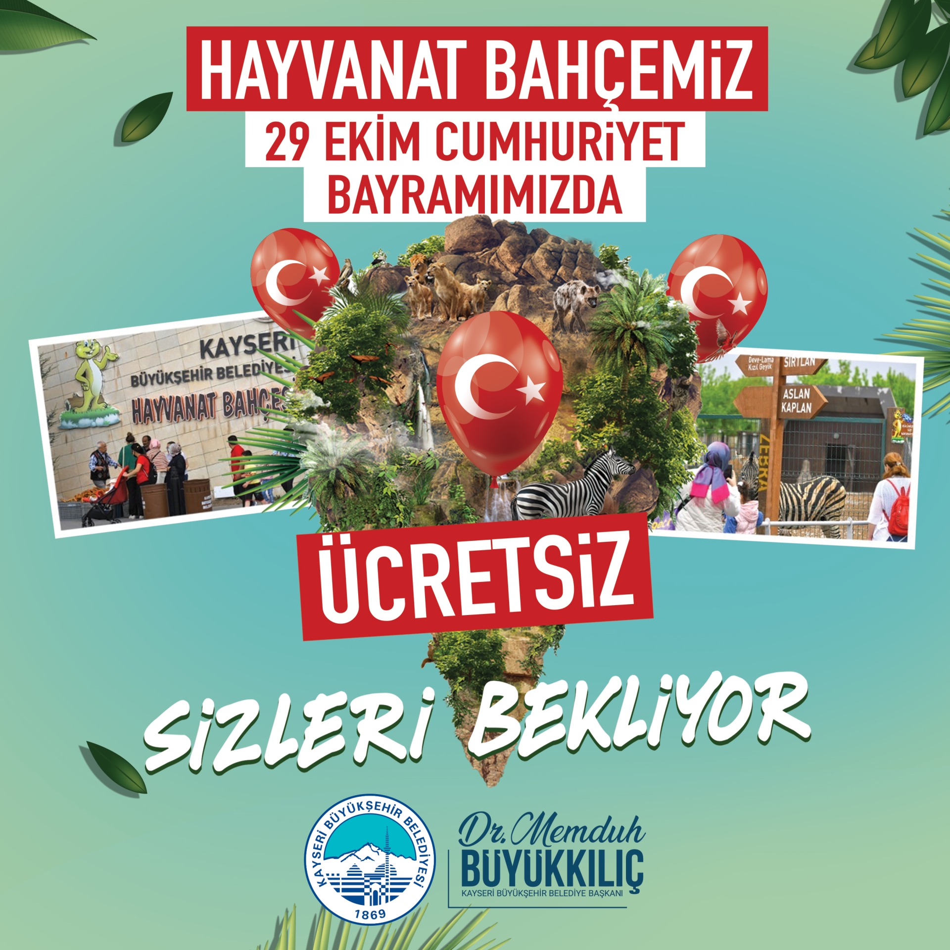 Başkan Büyükkılıç’tan, Hayvanseverlere 