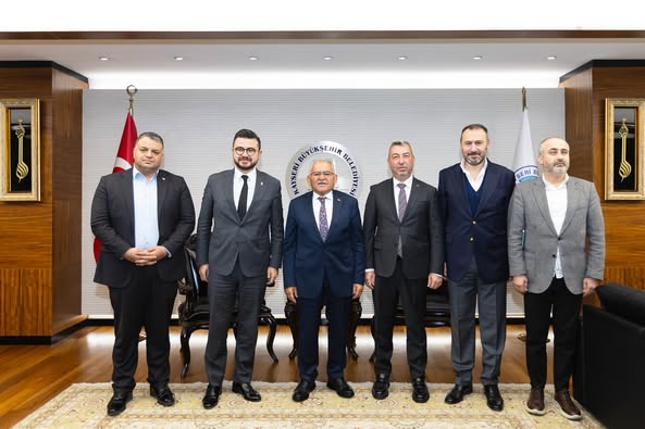 Büyükkılıç, Genel Merkez Yerel Yönetimler Başkan Yardımcısı Görçeker’i Konuk Etti