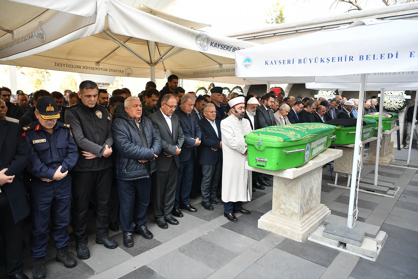 Başkan Büyükkılıç’ın Hayırsever Ağabeyi Ramazan Büyükkılıç’ı Kayseri, Ebediyete Uğurladı