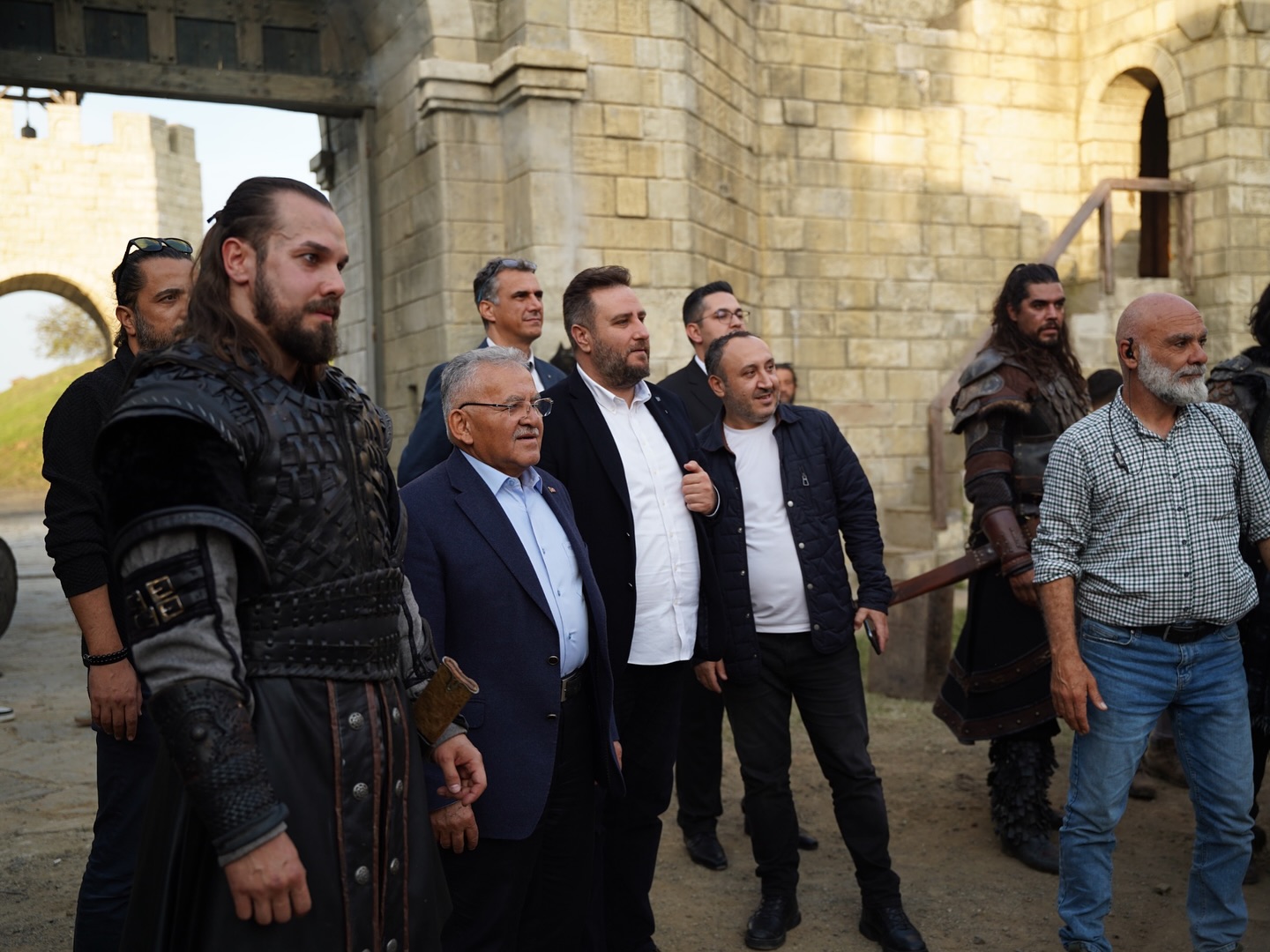 Başkan Büyükkılıç’tan Bozdağ Film Platolarına Ziyaret