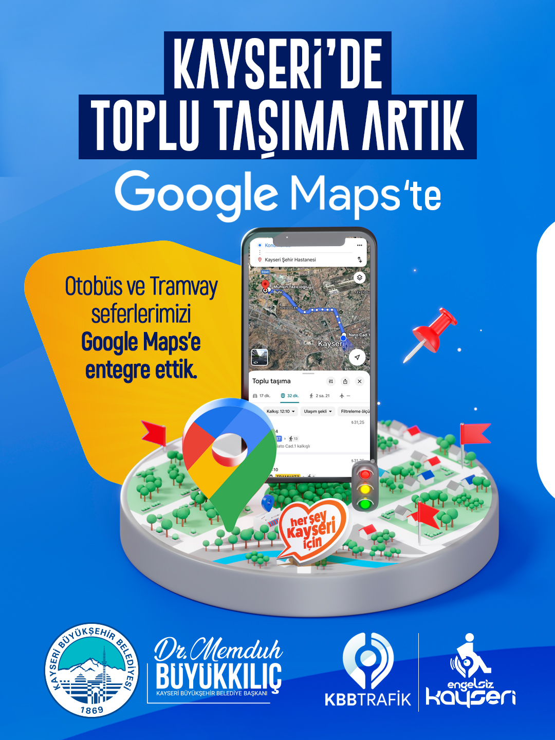 Büyükşehir’den Ulaşımda Dijital Dönüşüm Hamlesi: GTFS ile Toplu Taşımada Yeni Dönem Başladı