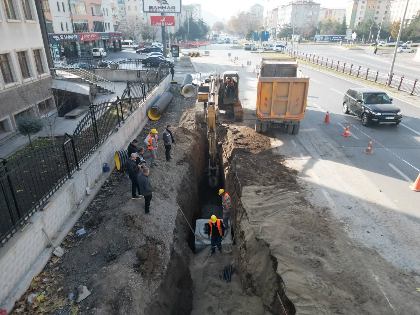 Büyükşehir, Kartal Kavşağı’nda Altyapıyı Güçlendiriyor