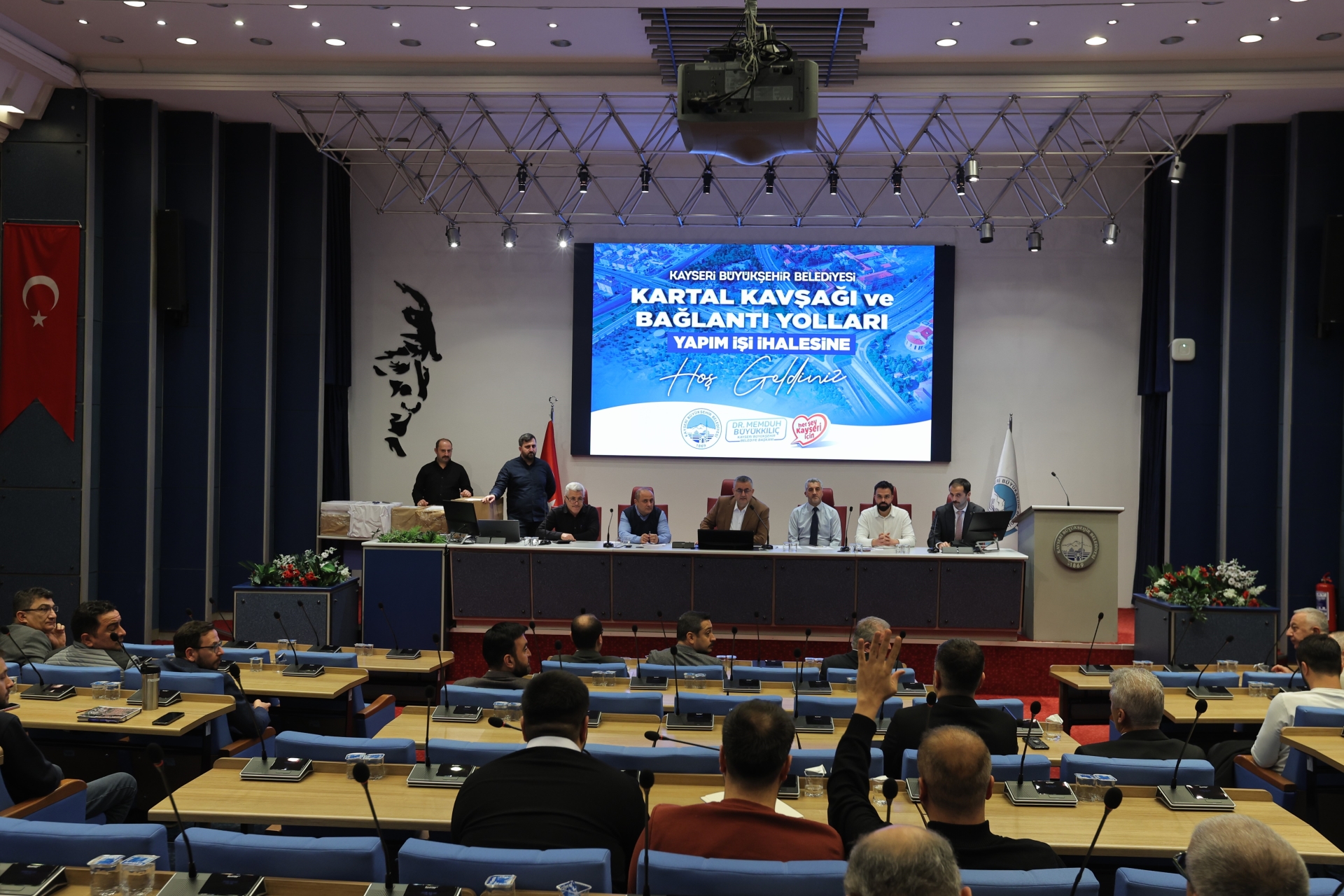 Büyükşehir’in Kartal Kavşağı ve Bağlantı Yolları Projesi’nde Yapım İhalesi Gerçekleştirildi