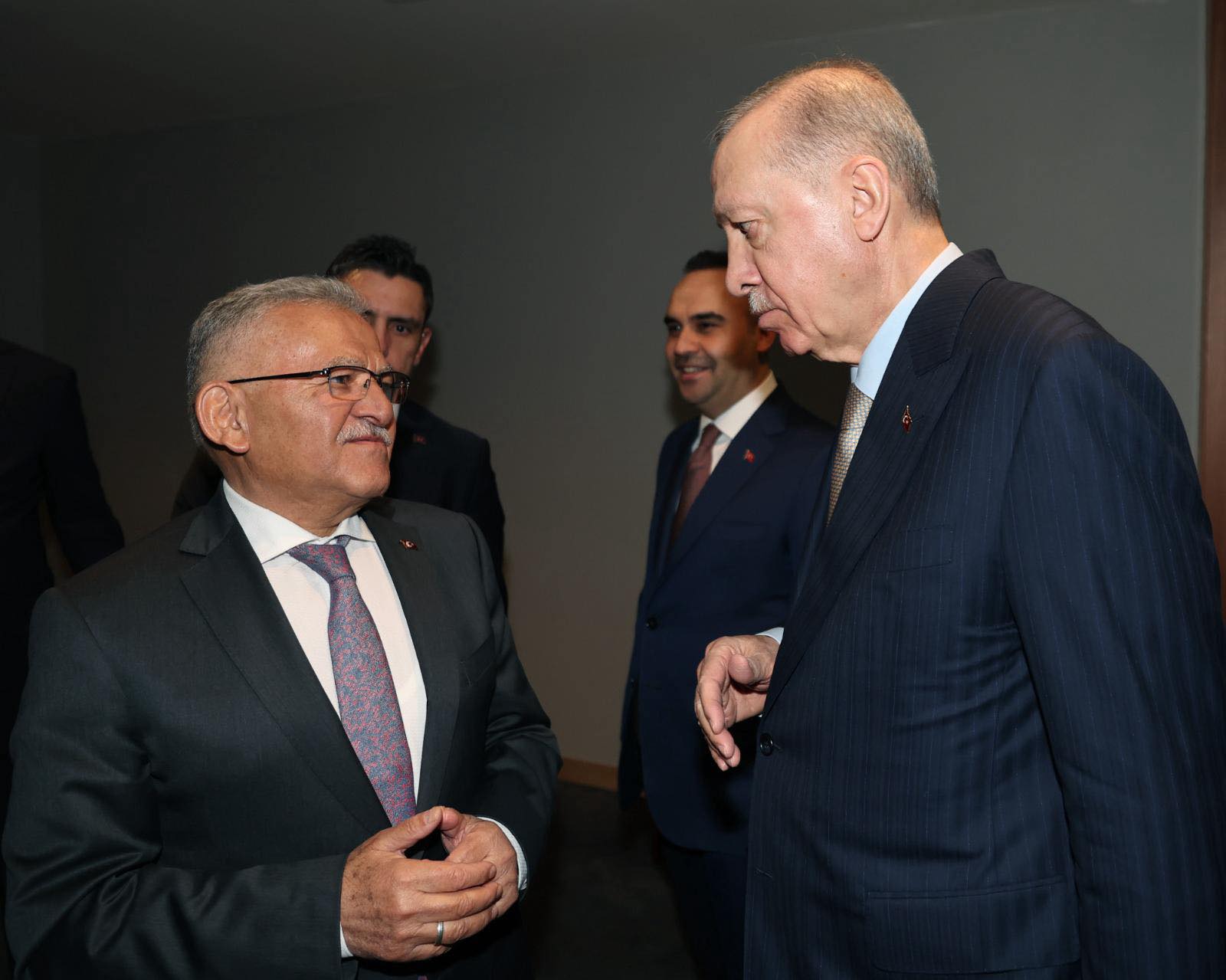 Cumhurbaşkanı Erdoğan’dan Başkan Büyükkılıç’a 
