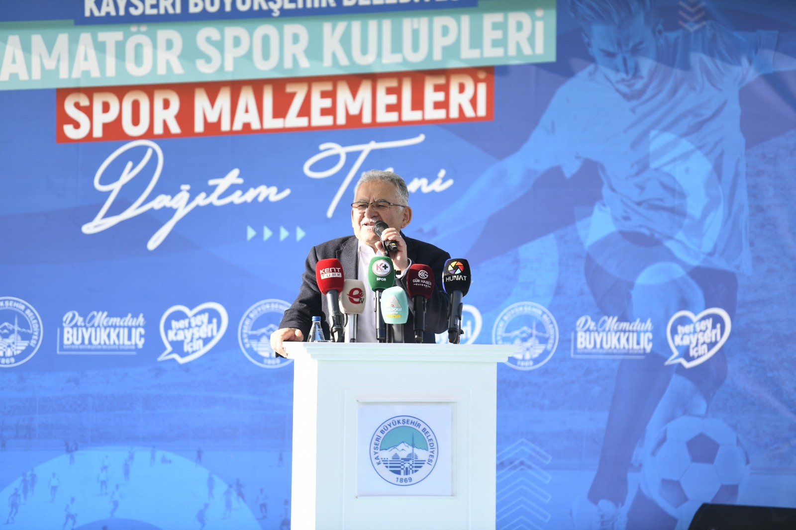 Başkan Büyükkılıç’tan Amatör Spora 27 Milyon TL'yi Aşkın Katkı