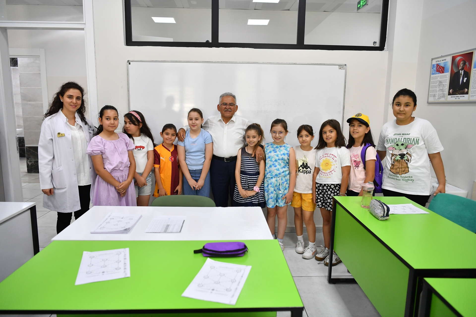 Başkan Büyükkılıç’tan Yaz Okulu Ziyareti: “Eğitim, Sosyalleşme ve Değerler Bir Arada”