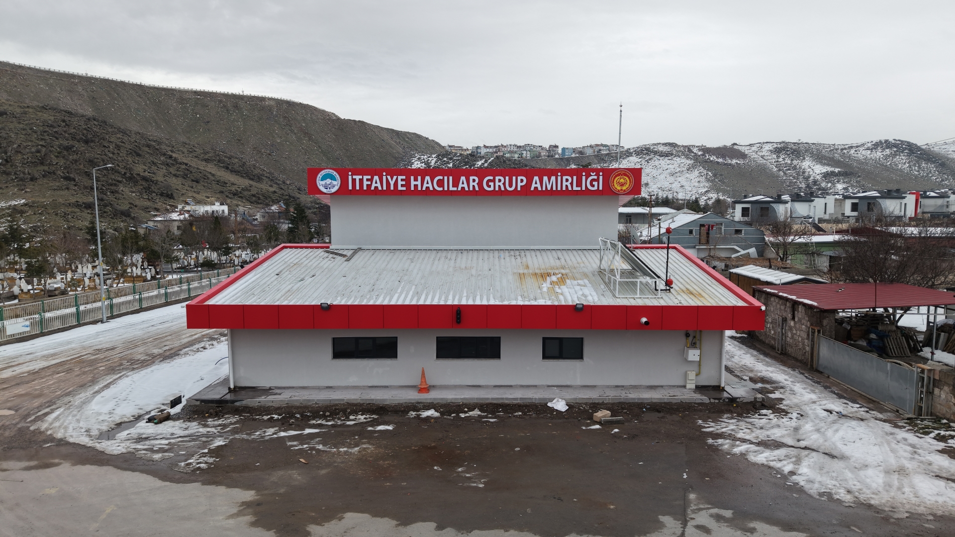 Büyükşehir’in Bölgede Etkin Rol Üstlenecek İtfaiye Grup Amirliği Binası, Açılışa Gün Sayıyor