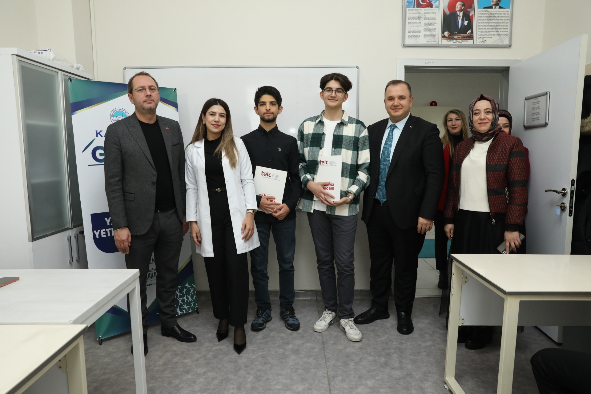 KAYMEK’ten Uluslararası Dil Başarısı: Almanca Yeterlilik Belgeleri Sahiplerini Buldu