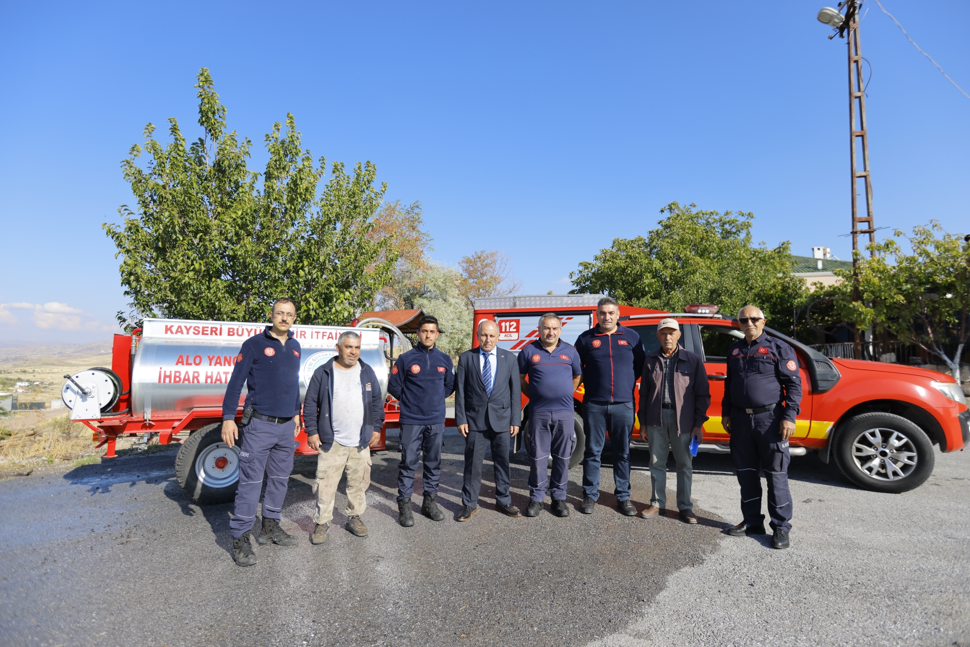 Büyükşehir’den Kırsal Yangınlara Hızlı Müdahale Hamlesi: Traktör Arkası Yangın Söndürme Aracı