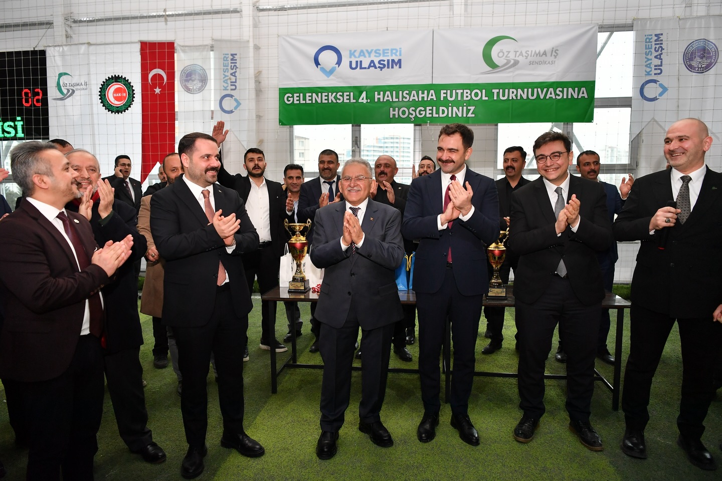 Başkan Büyükkılıç’tan, Halı Saha Turnuvasında Coşkulu Buluşma