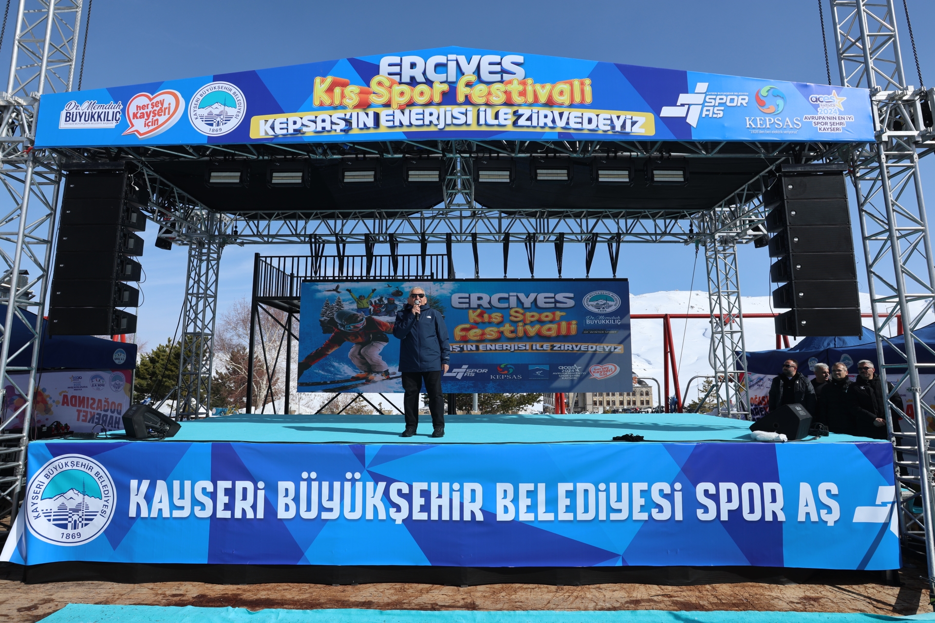 Zirvede Muhteşem Final: Erciyes Kış Spor Festivali’ne Binlerce Katılım