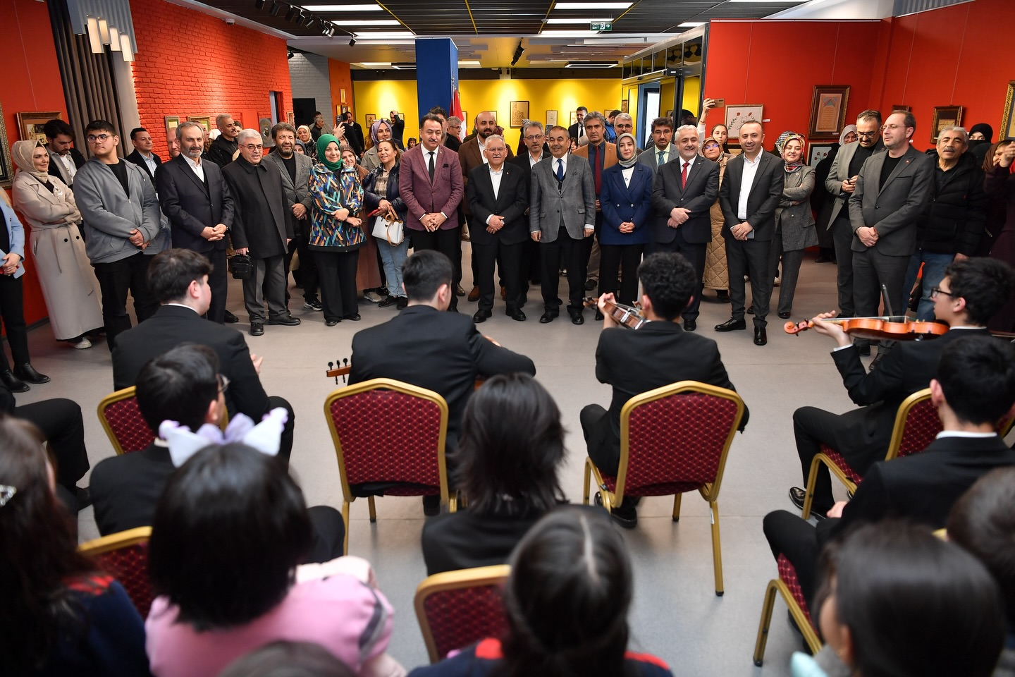 Başkan Büyükkılıç, “Sanatın Diliyle Değerlerimiz” Sergisinin Açılışını Yaptı